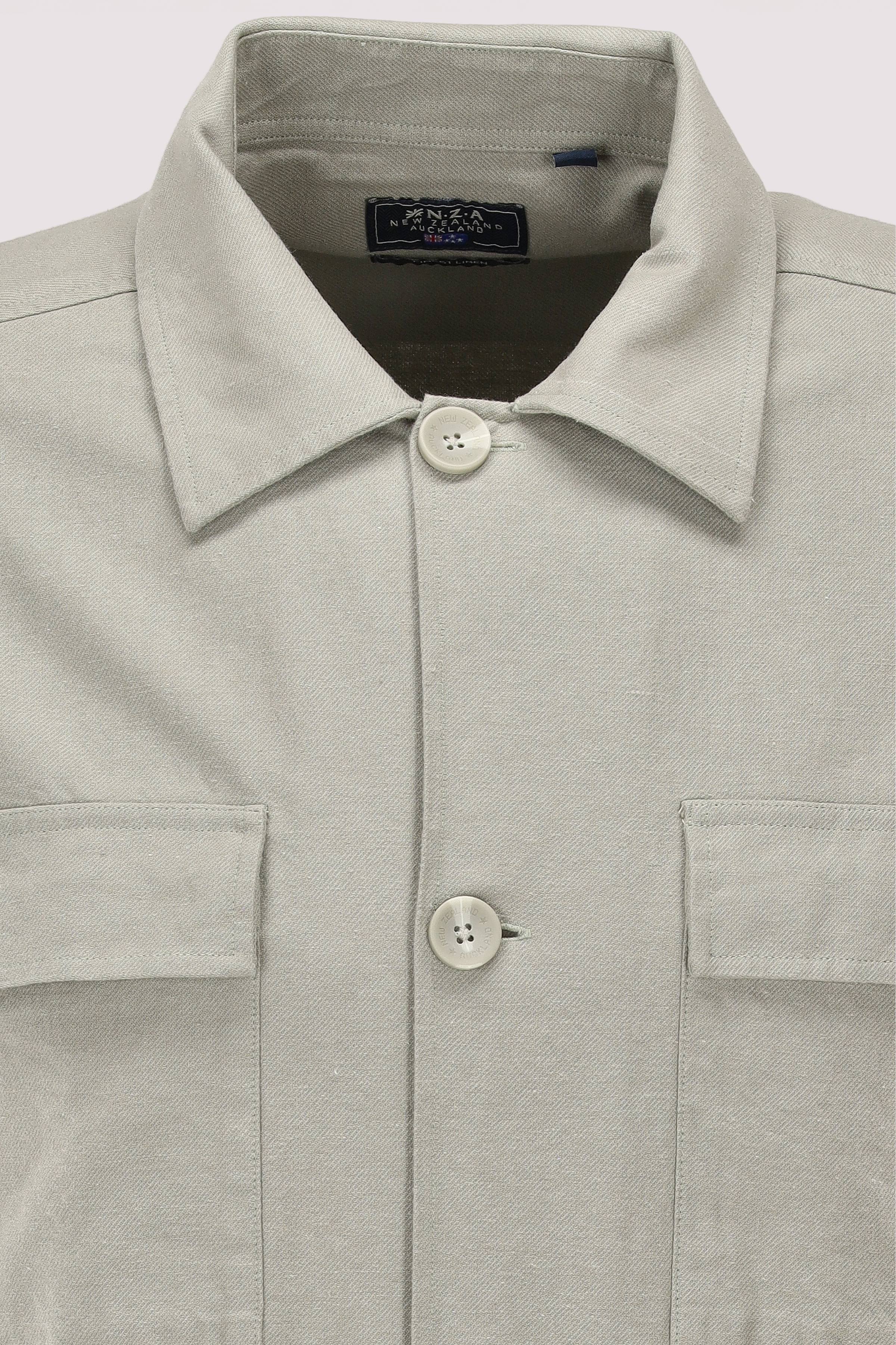 New Zealand Auckland - New Zealand Auckland Overshirt Leinenmix