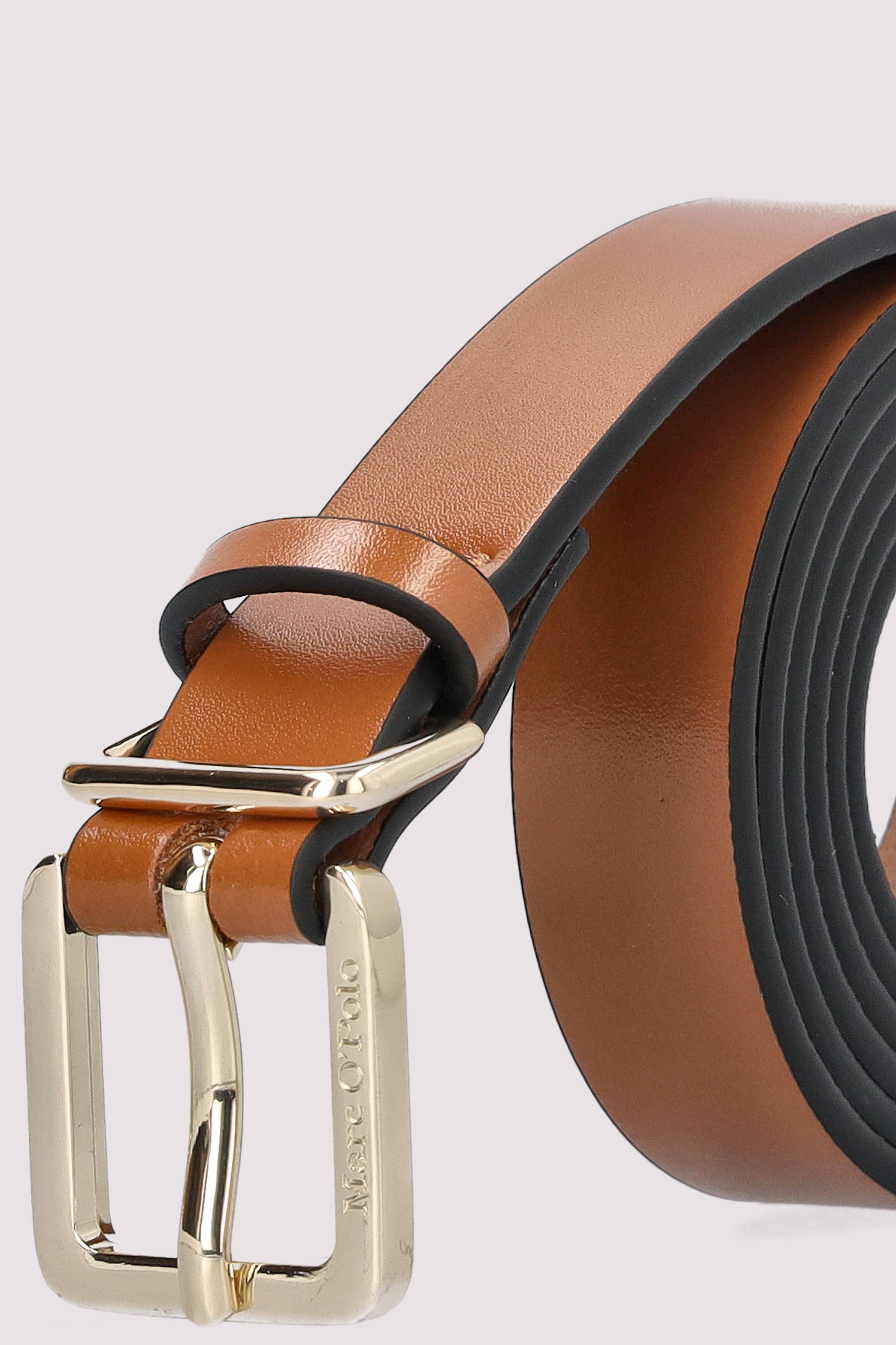 Marc O´Polo Accessoires - Marc O'Polo Ledergürtel braun zeitlos