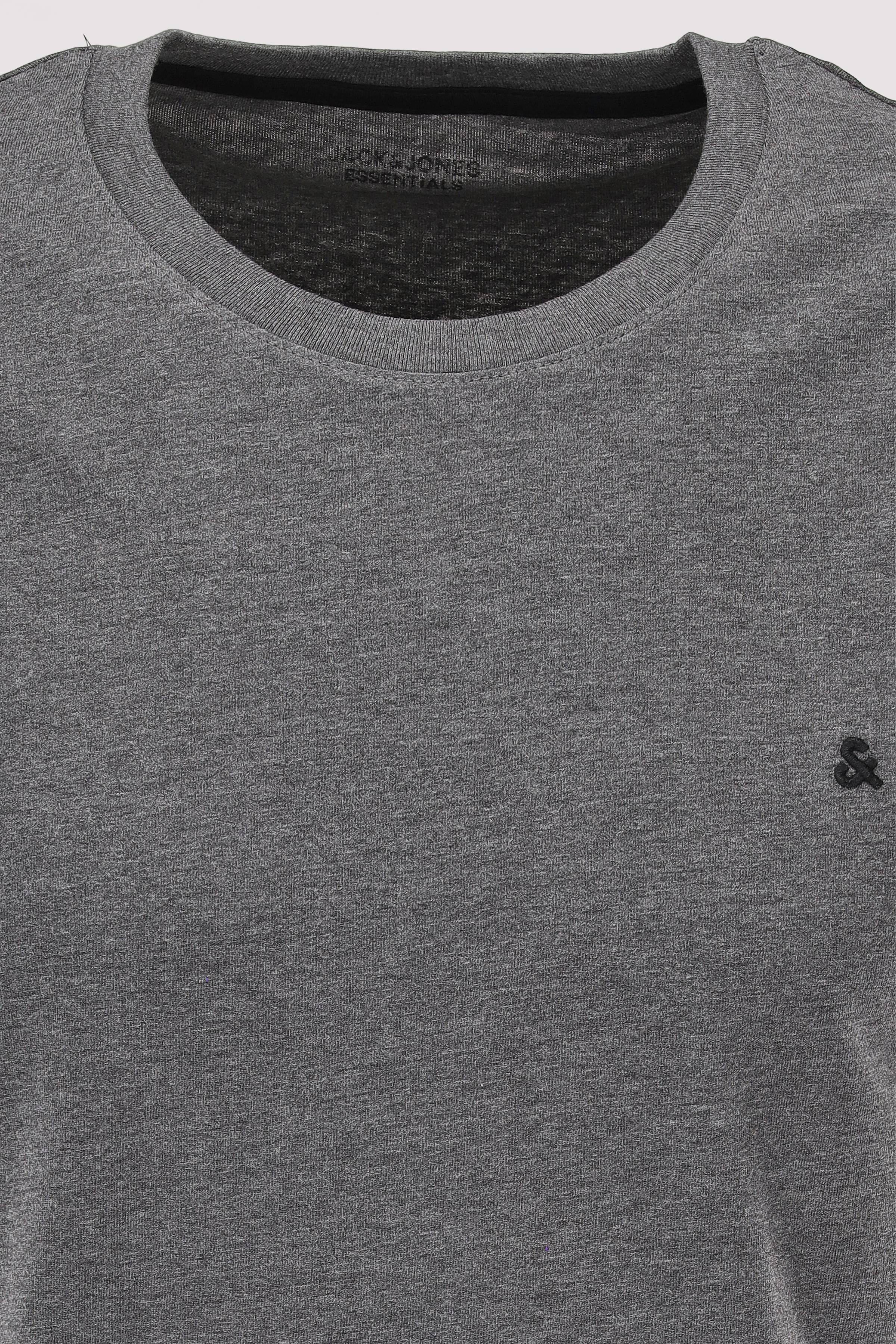 Jack and Jones - Kurzarm-T-Shirt grau meliert