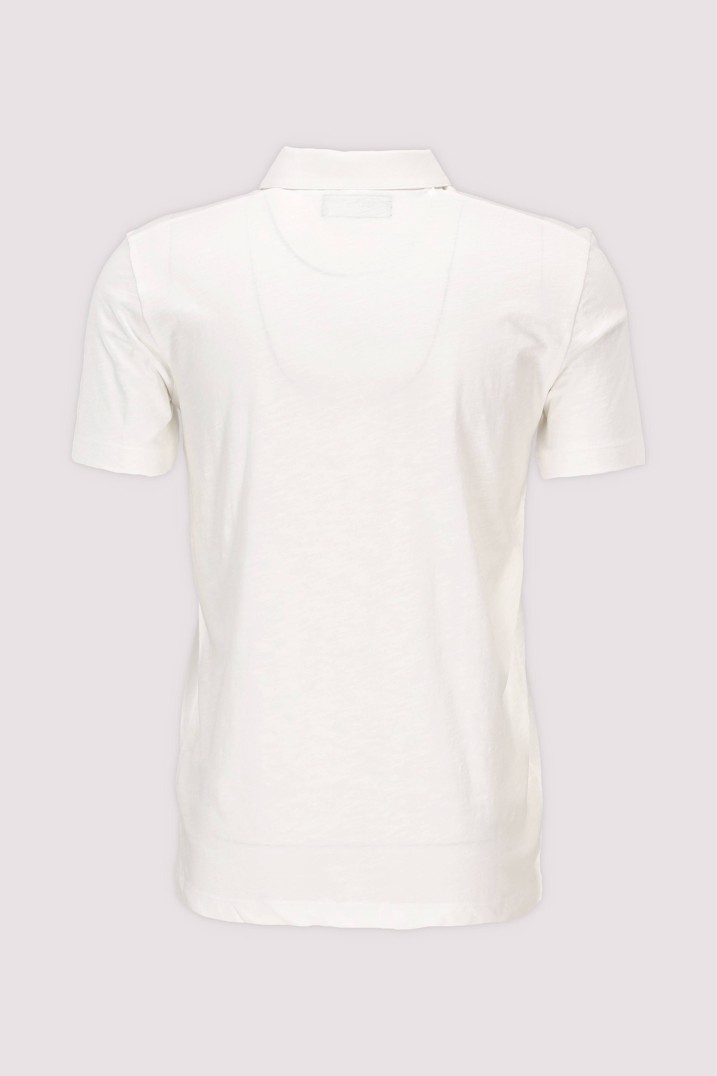 Marc O'Polo Poloshirt Weiß, bequem und z