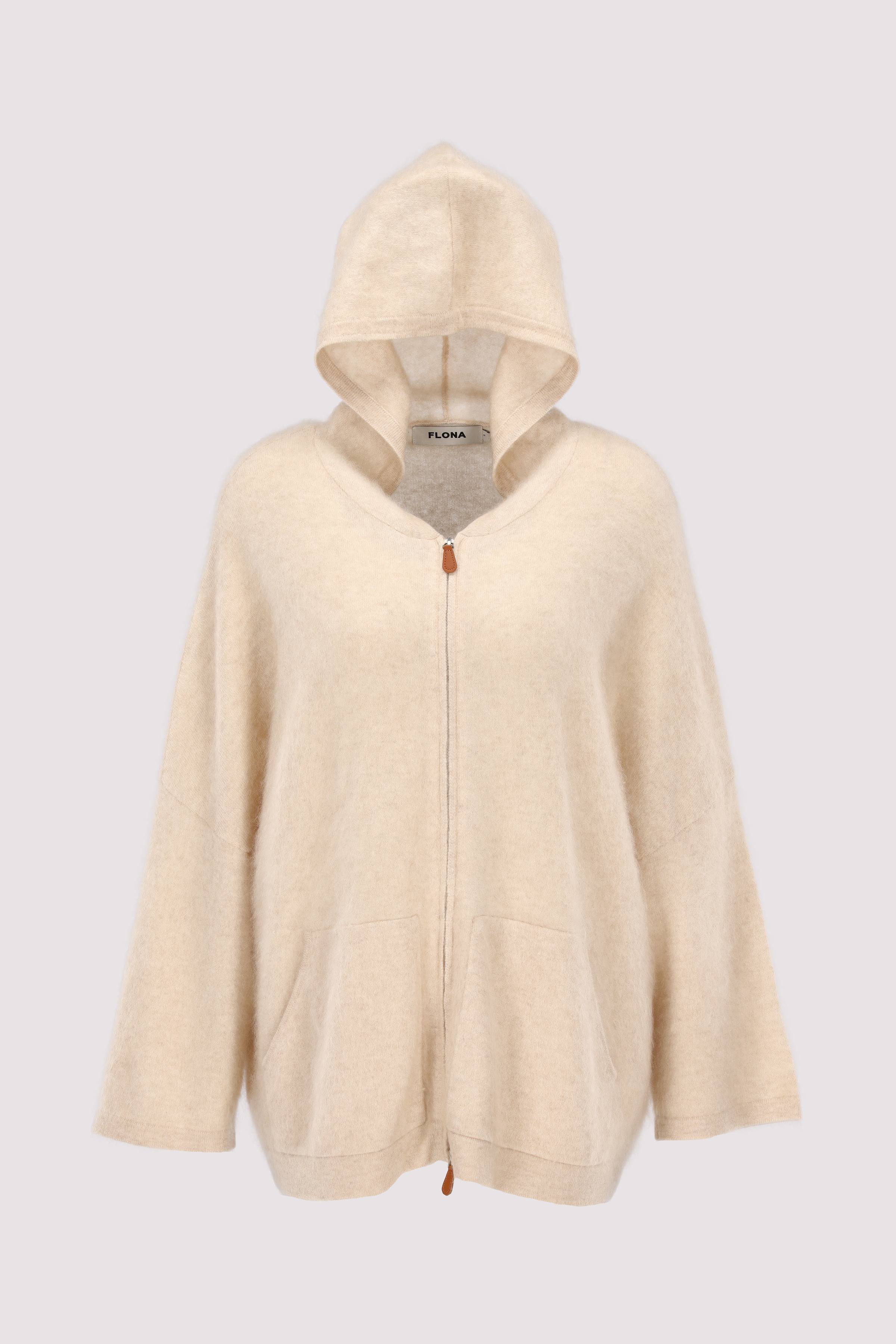 Flona - Hoodie Zip Fluffy