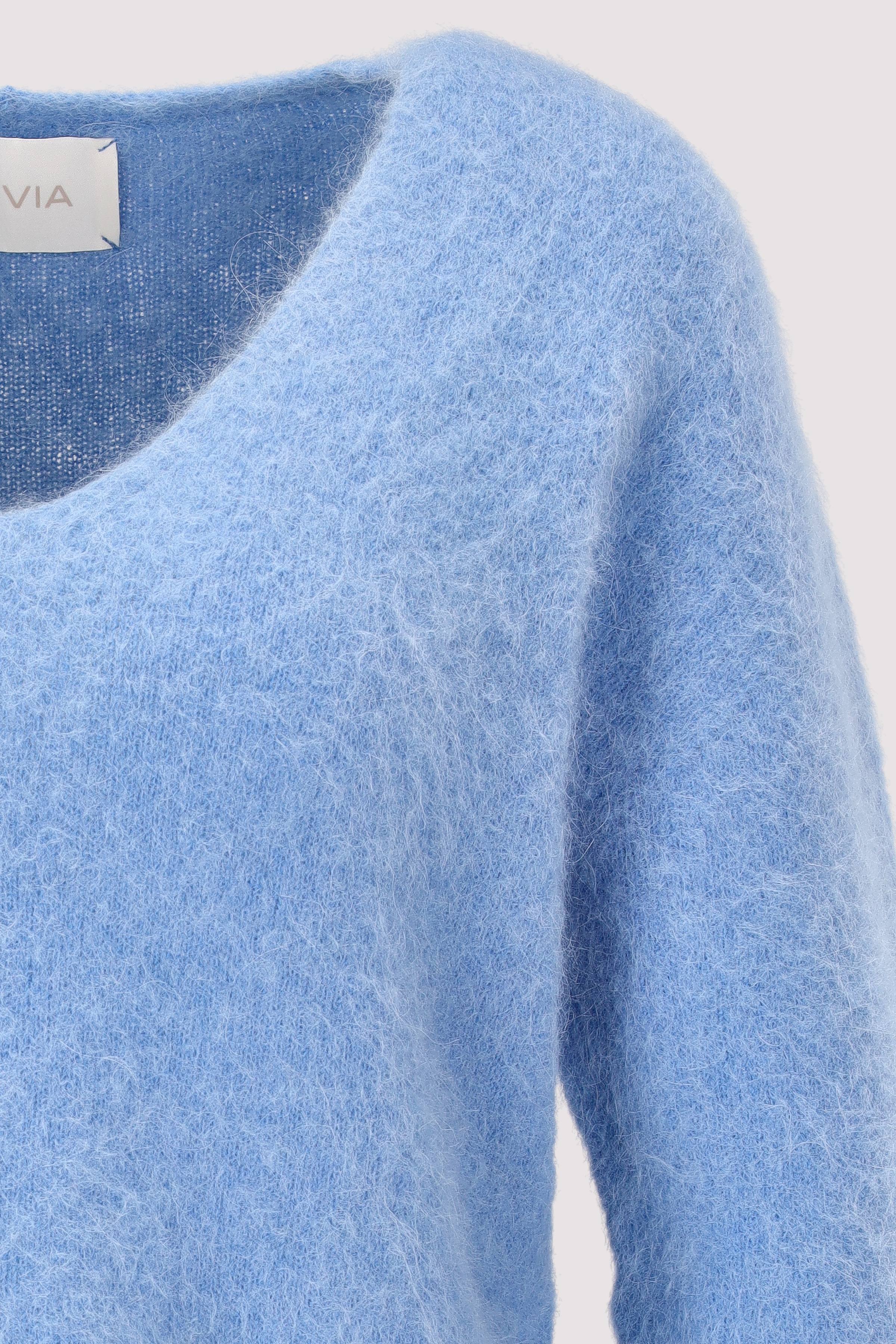 Juvia - Juvia Damenpullover in Dutch blue