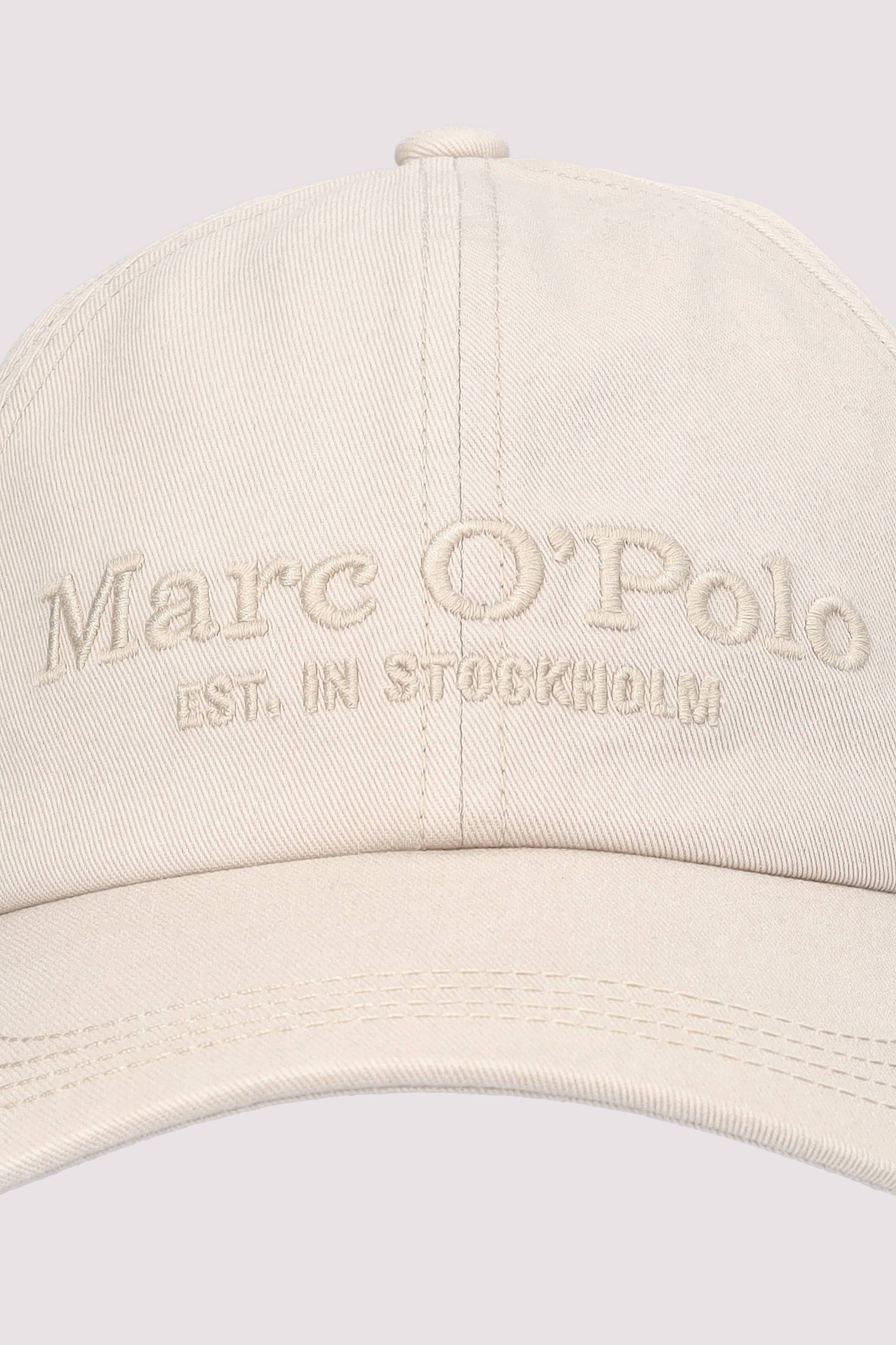 Marc O'Polo Cap beige Baumwolle