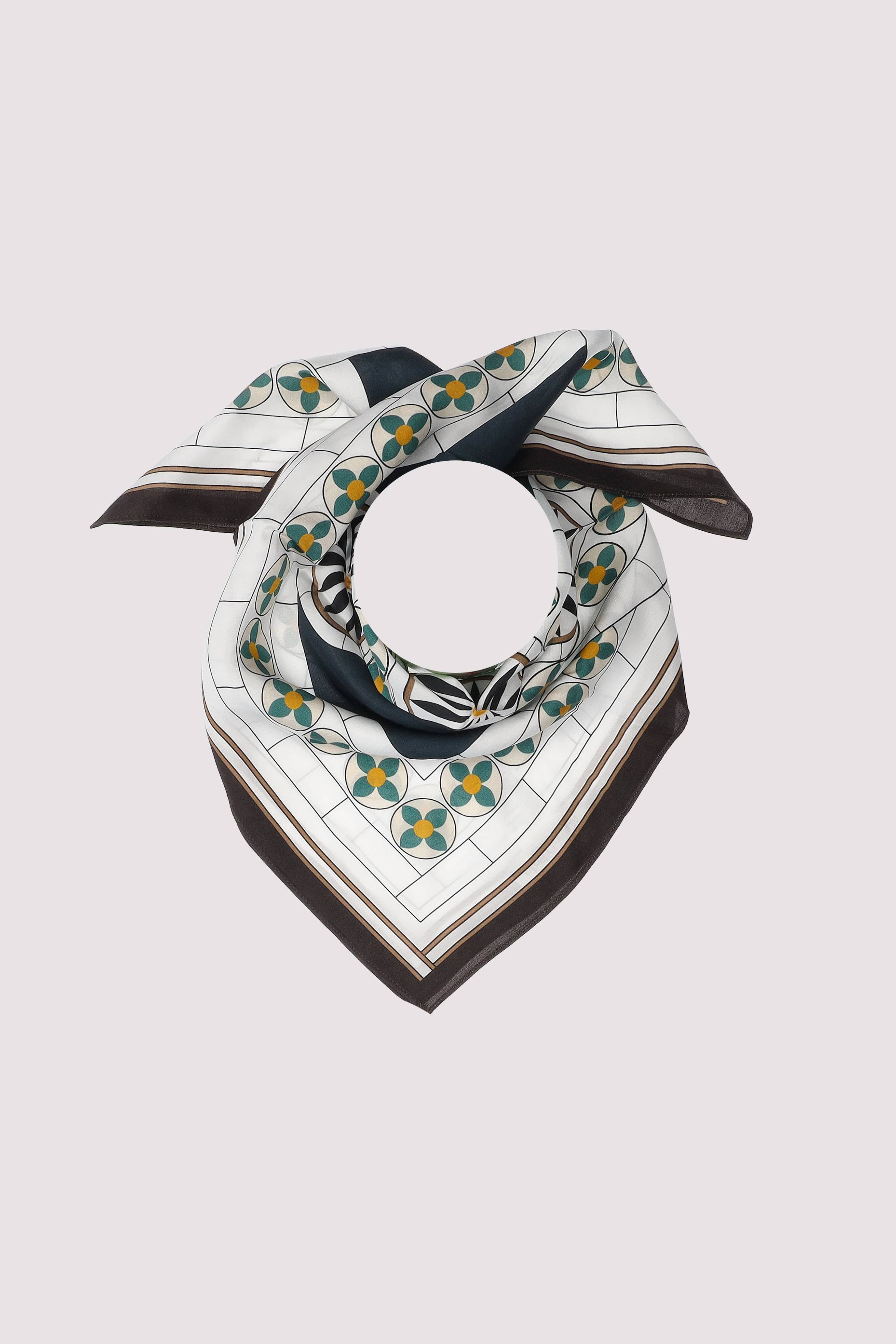 Scarf, woven, silky viscose sa