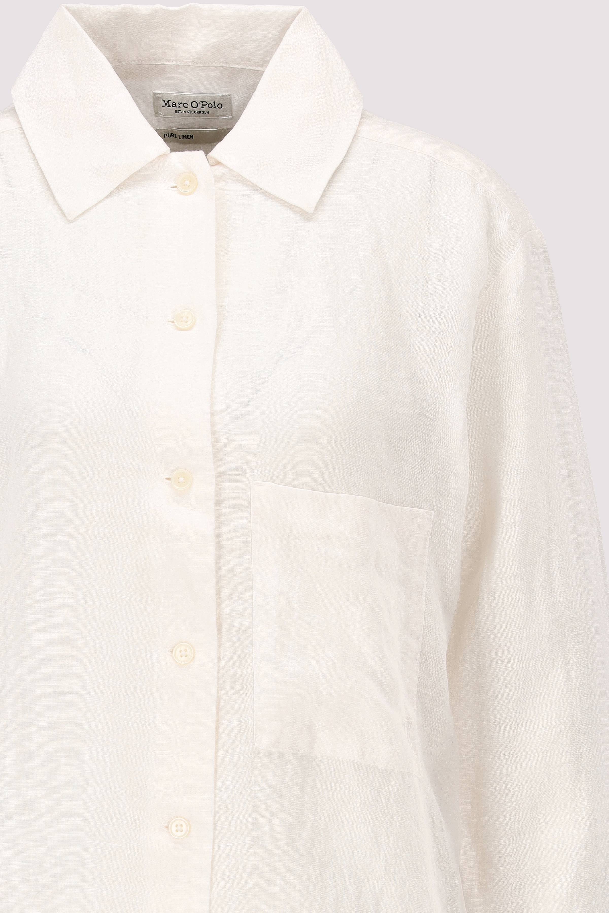 Marc O´Polo International - Blouse, long shape, kent colla Marc O´Polo International - Blouse, long shape, kent colla