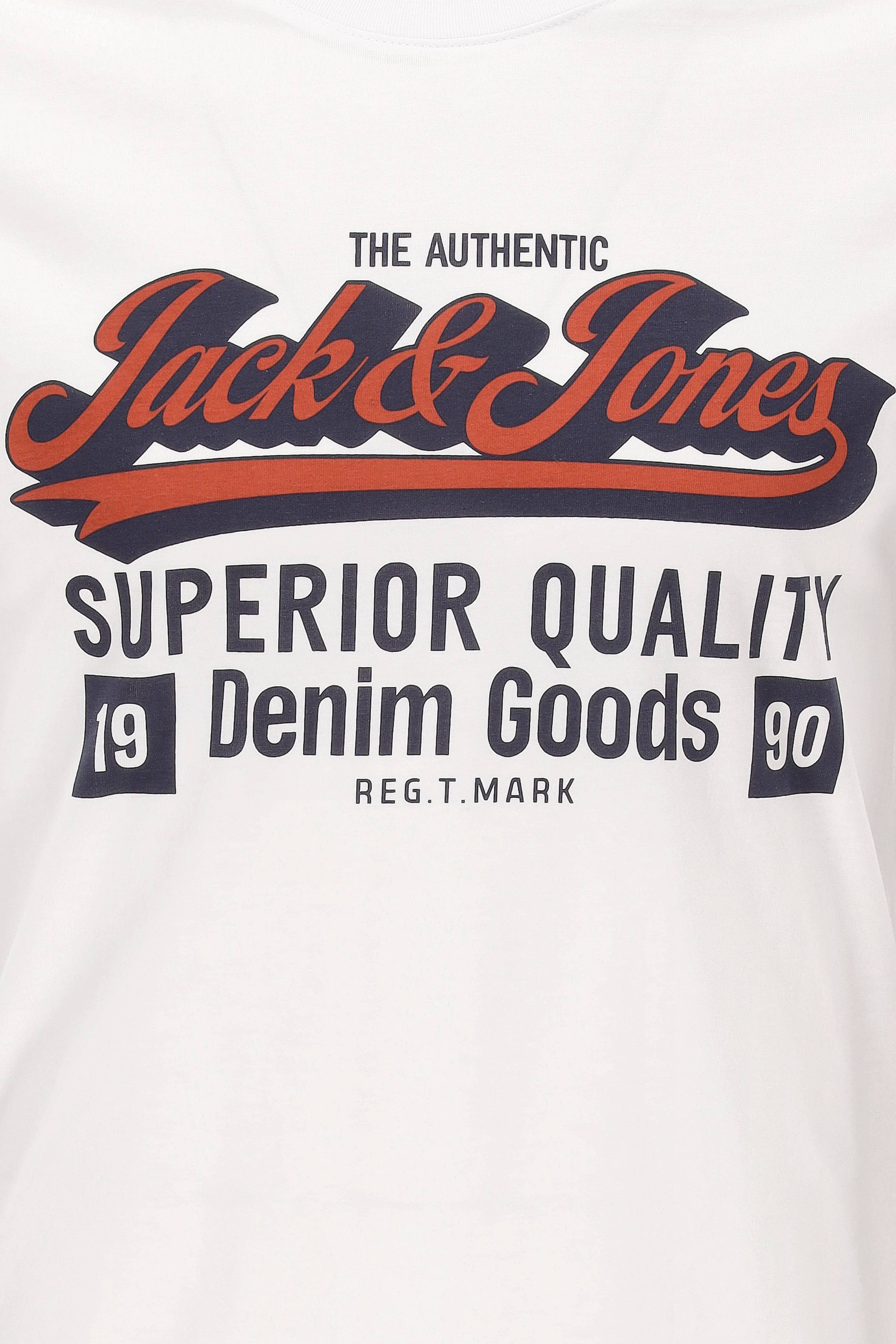 Jack and Jones - JJELOGO TEE SS O-NECK 2 COL AW