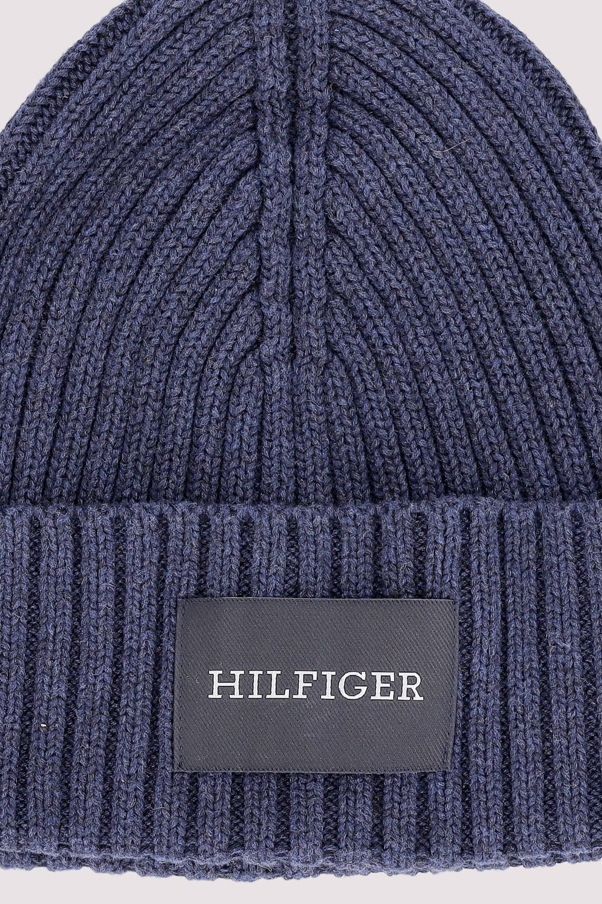 Tommy Hilfiger - TH MONOTYPE PATCH COTTON BEANI Tommy Hilfiger - TH MONOTYPE PATCH COTTON BEANI