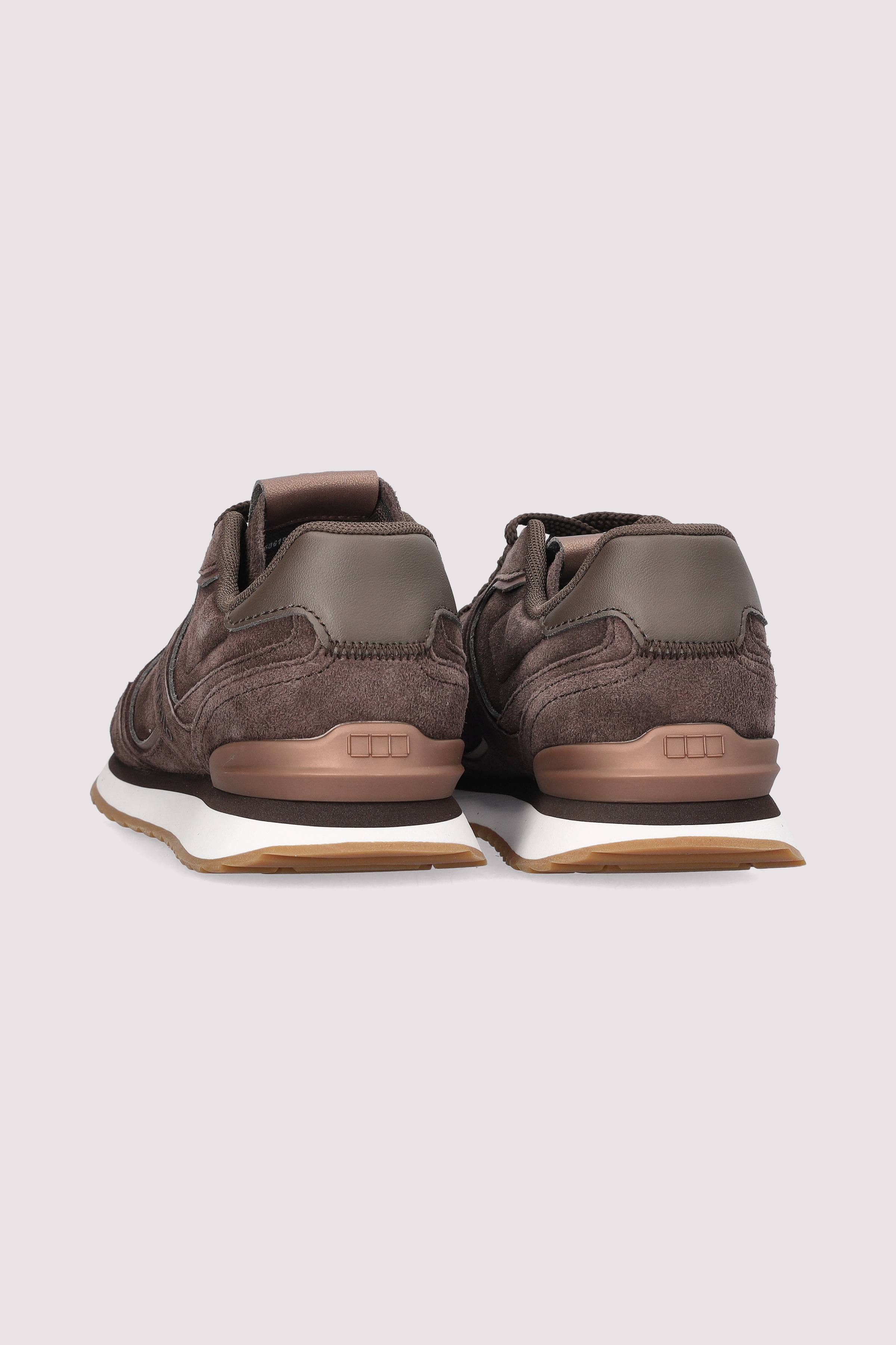 Marc O Polo Schuhe - Marc O'Polo Sneaker aus Leder, Braun.