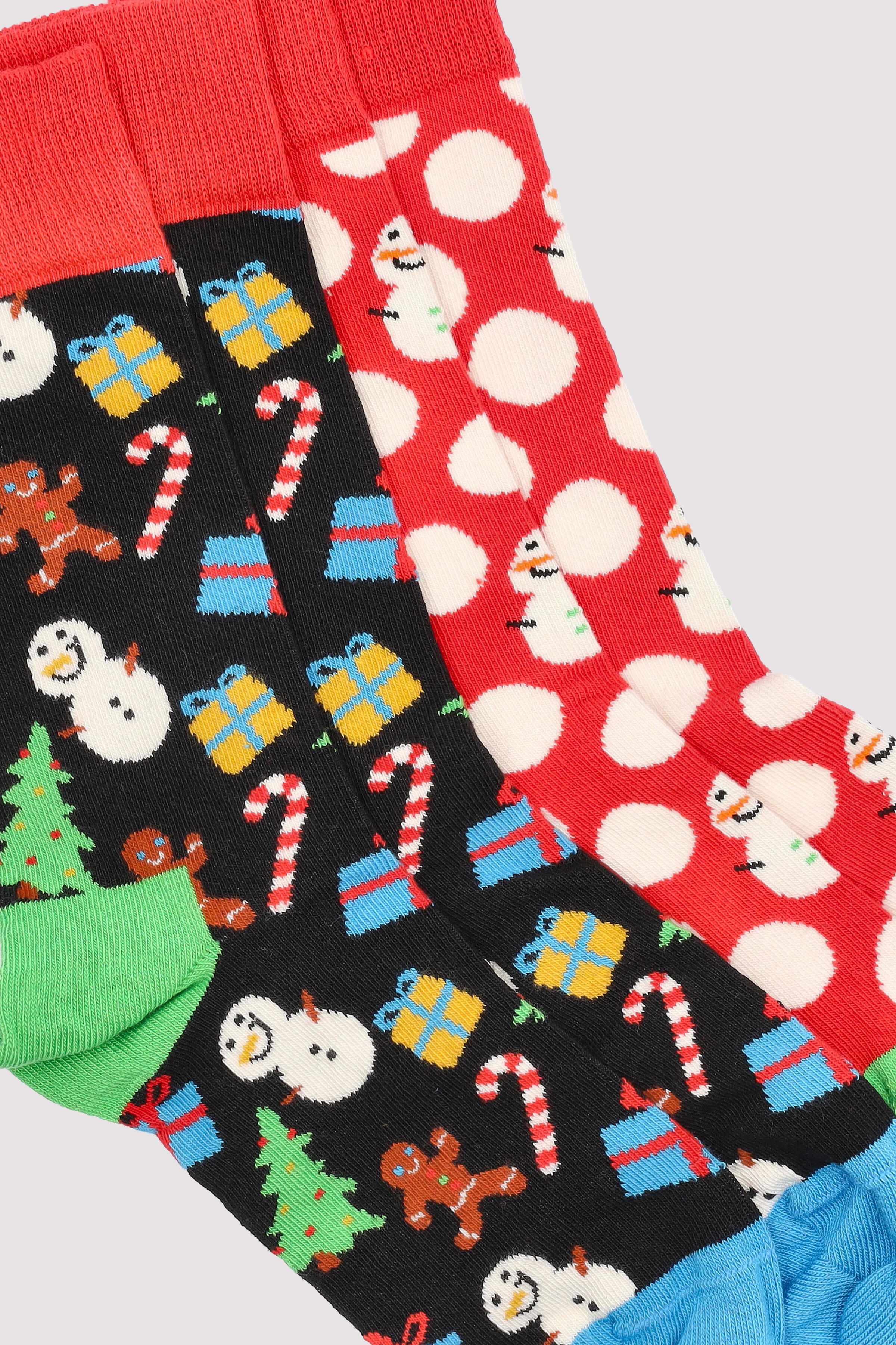 Happy Socks - Gift Box 2er Snowman