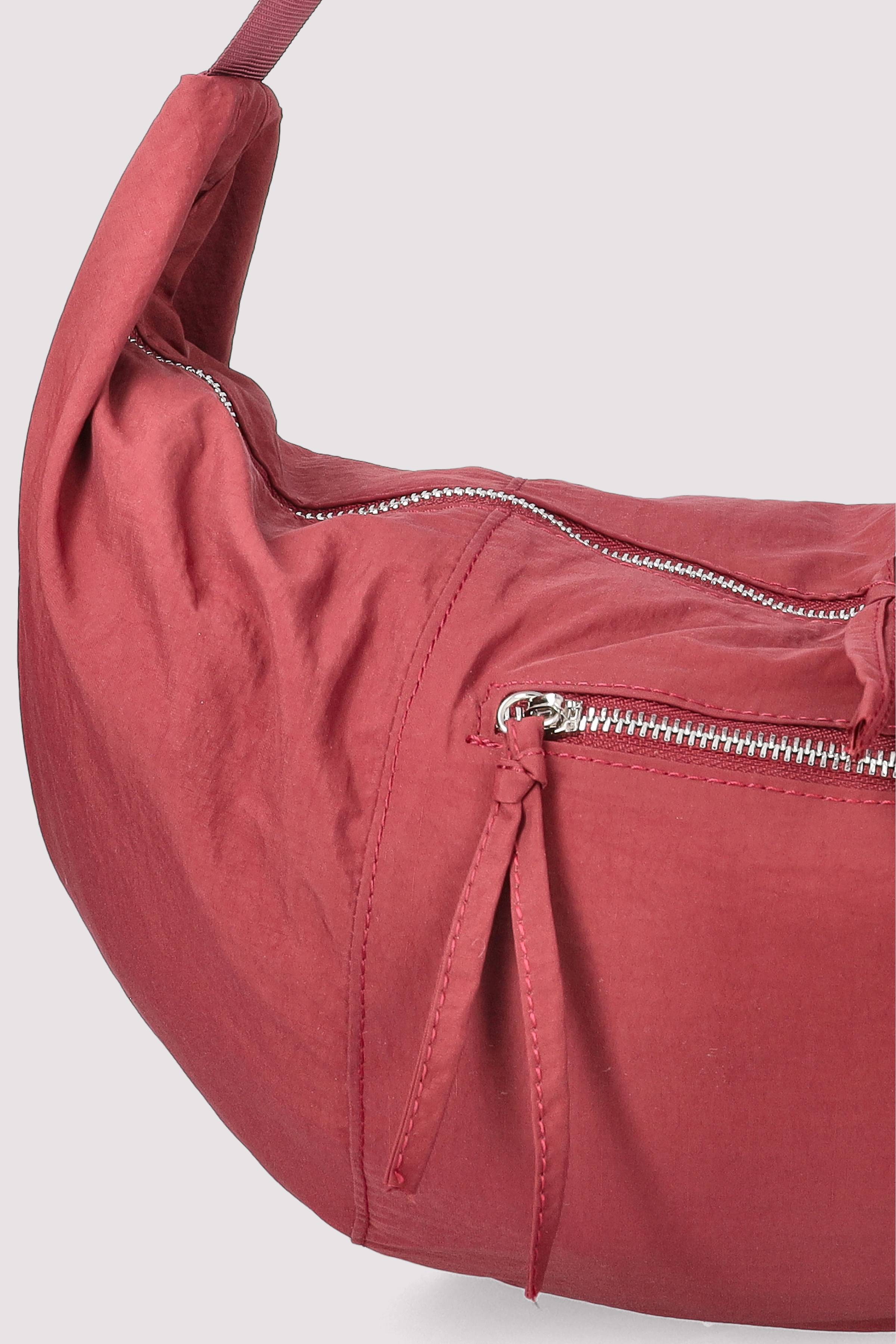 Crazy Lou Damenhandtasche weinrot
