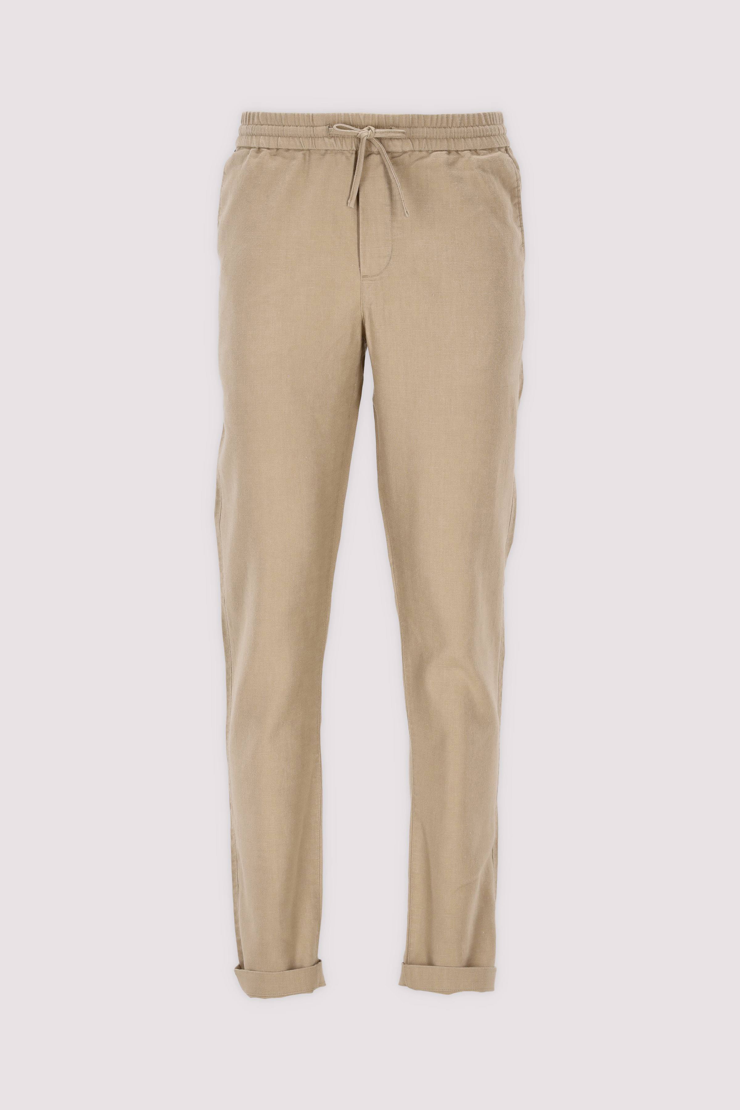 Tommy Hilfiger Leinenhose Beige
