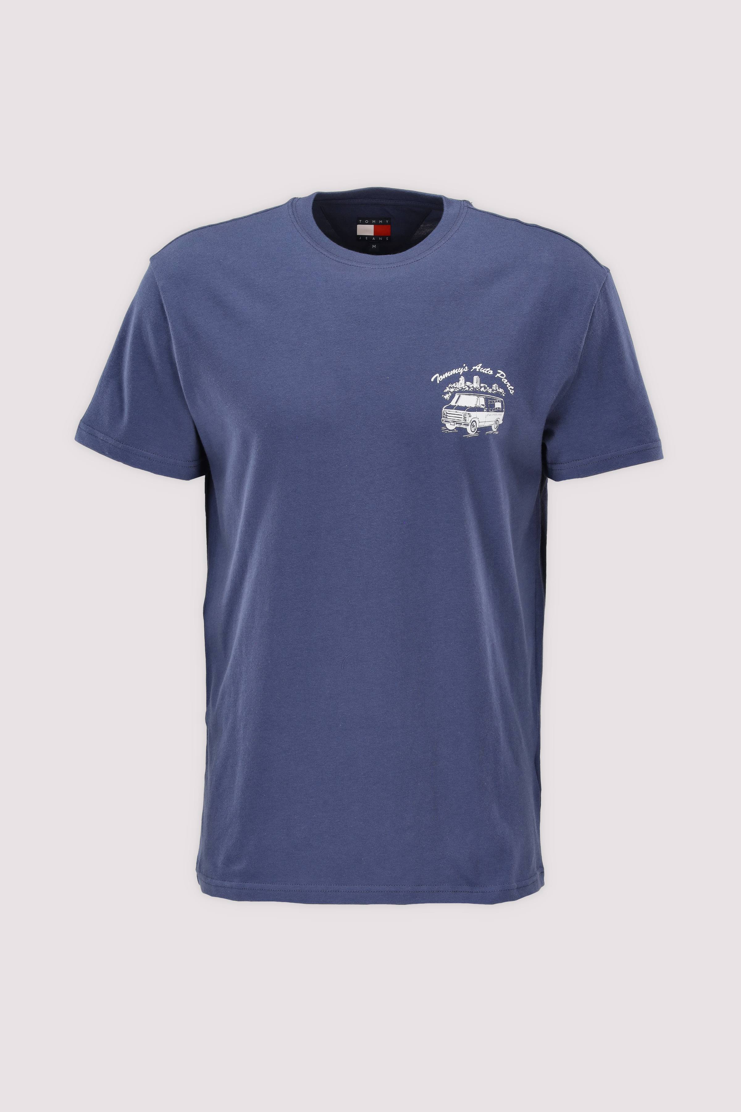 Kurzarm-T-Shirt Tommy Hilfiger blau