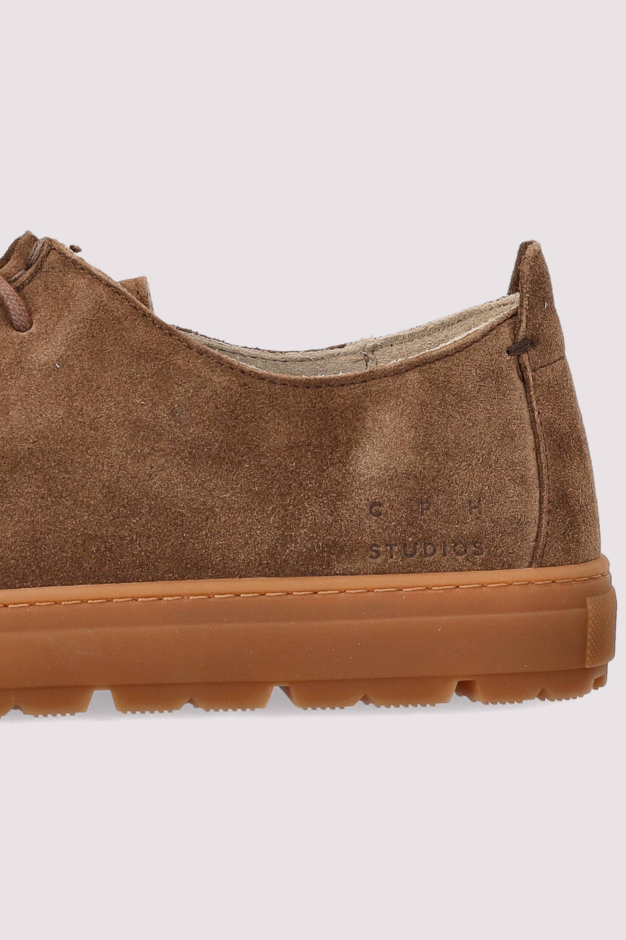 Copenhagen Herren Schnürhalbschuh Suede