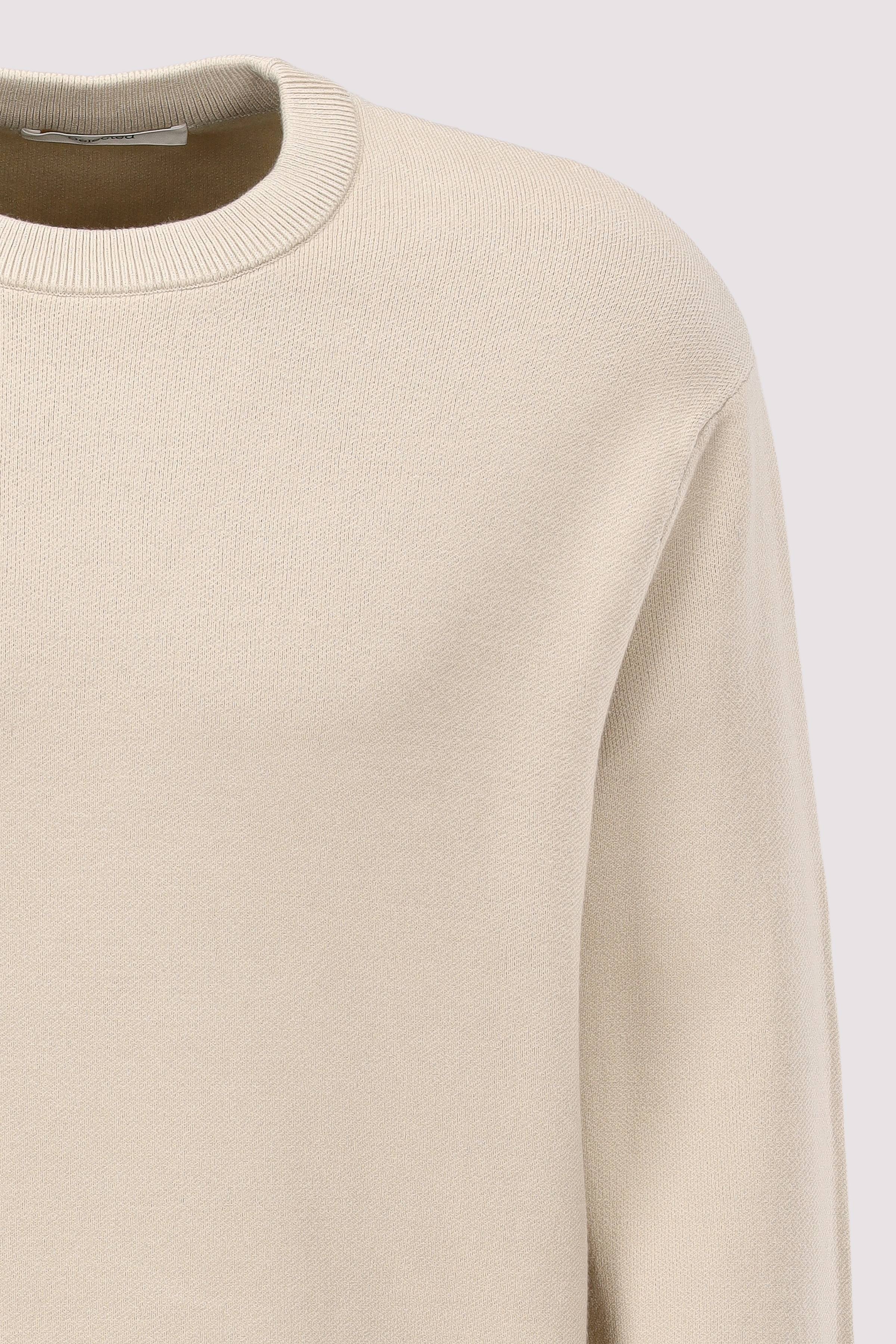 Selected - SLHTELLER FN RELAXED CREW NECK