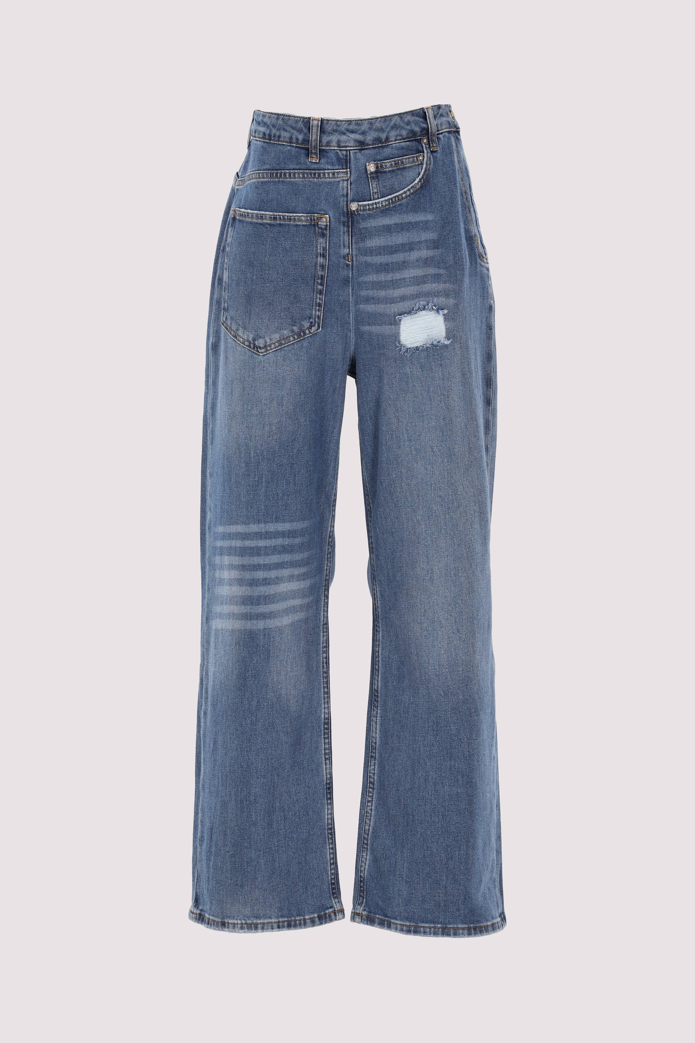 Weite Jeans Ocean Blue von Gitta Banko