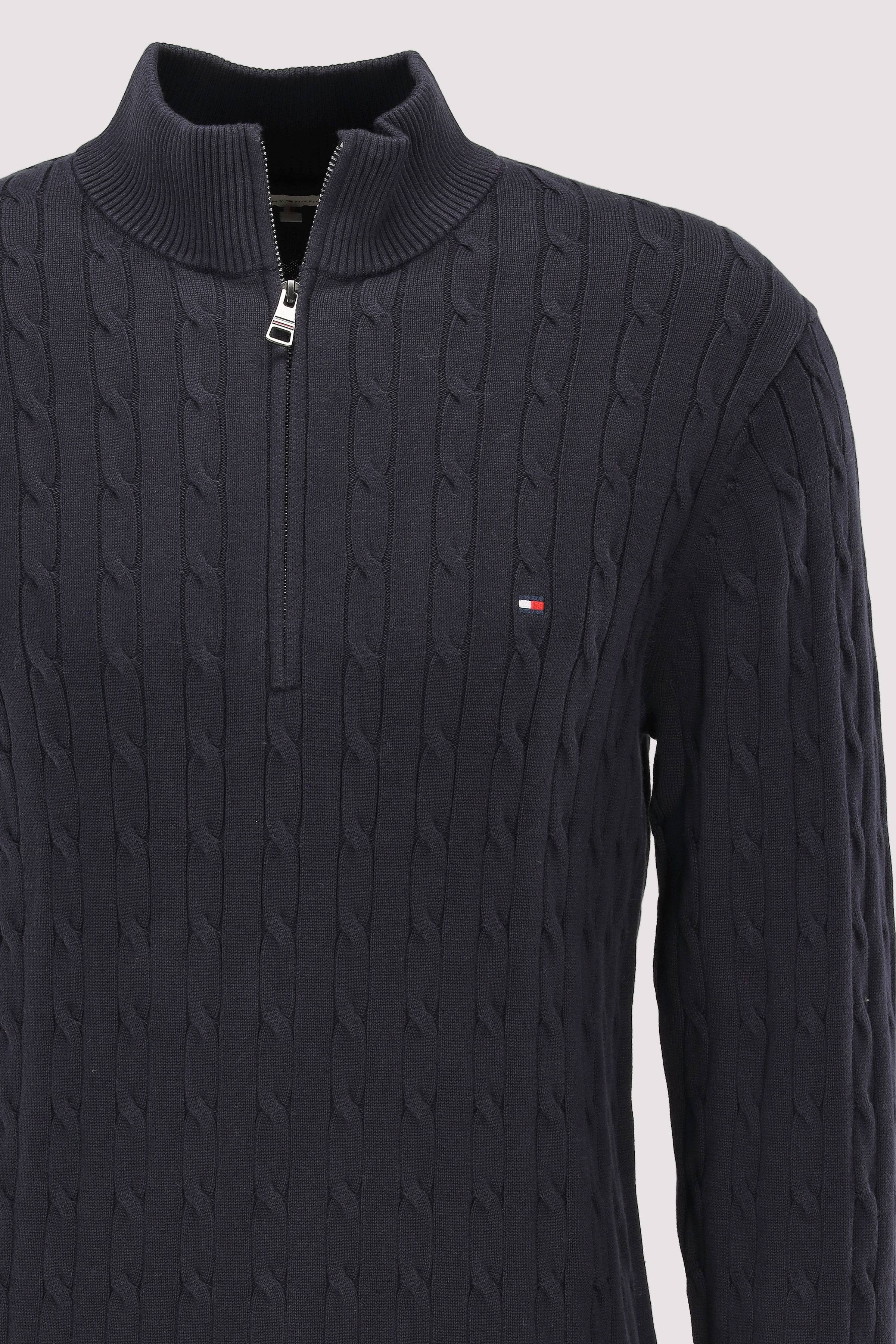 Tommy Hilfiger - Tommy Hilfiger Half-Zip Bio-Baumwolle