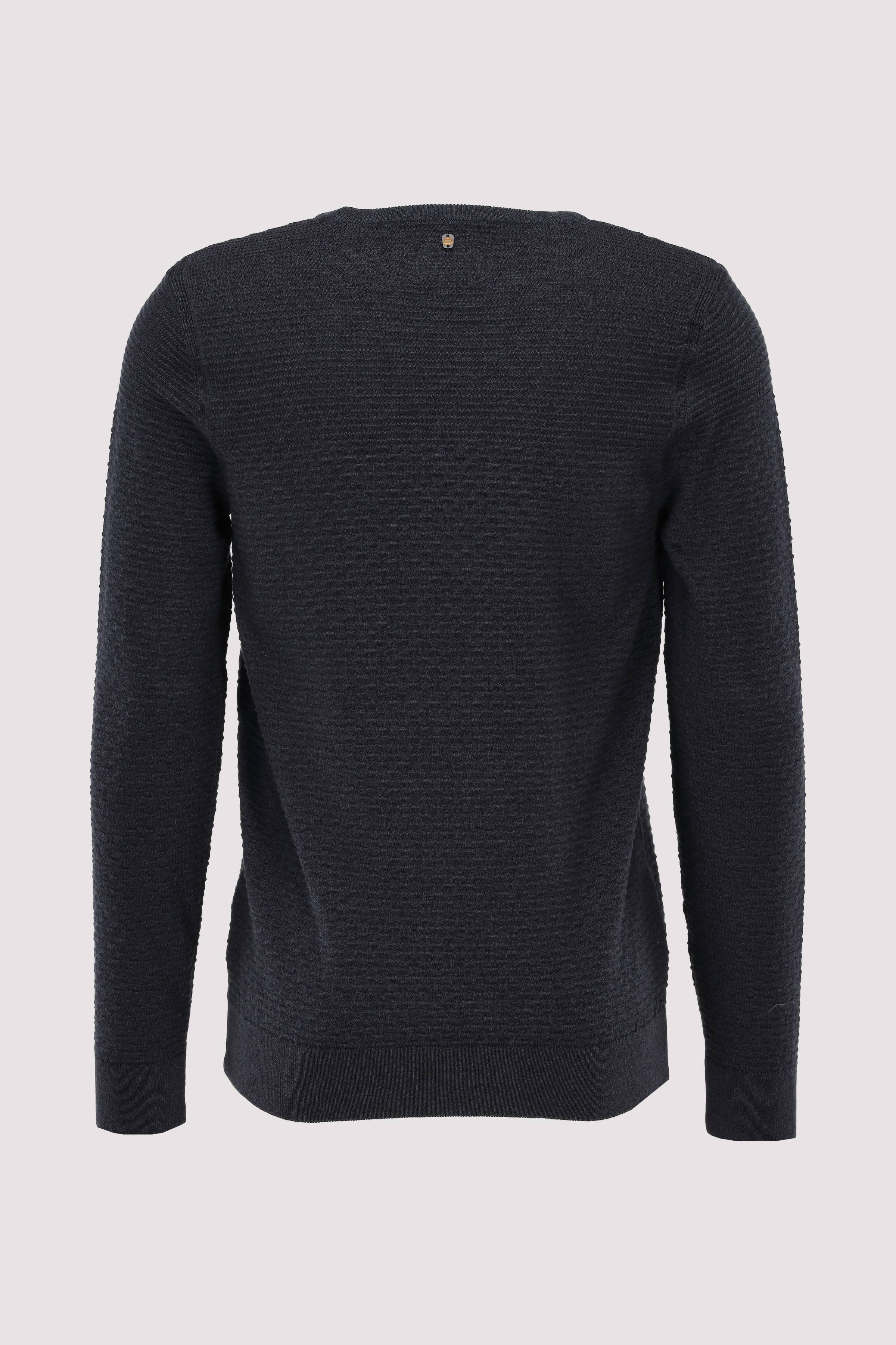 R-neck cotton mouline