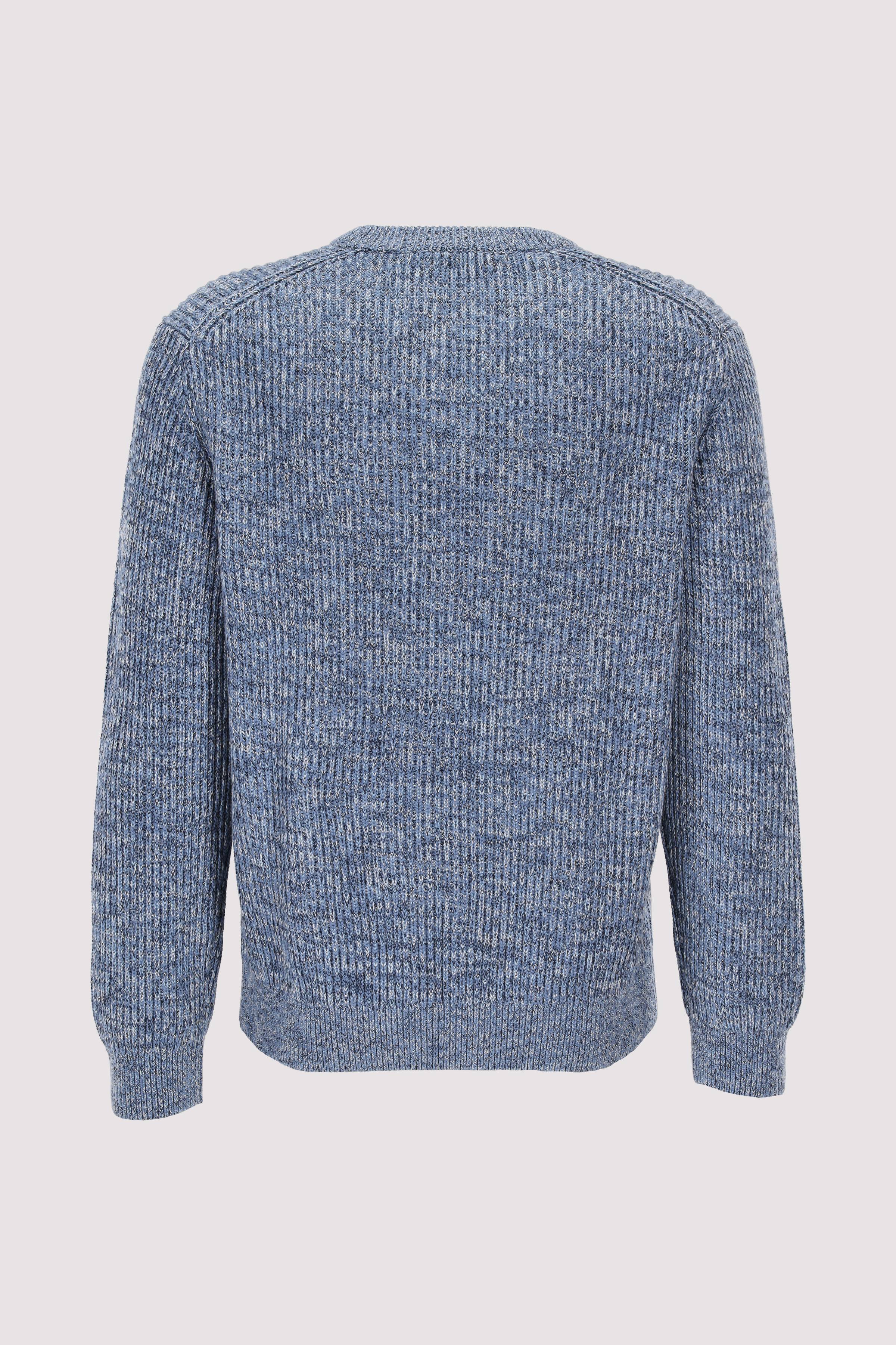 Jack and Jones Rundhalspullover blau