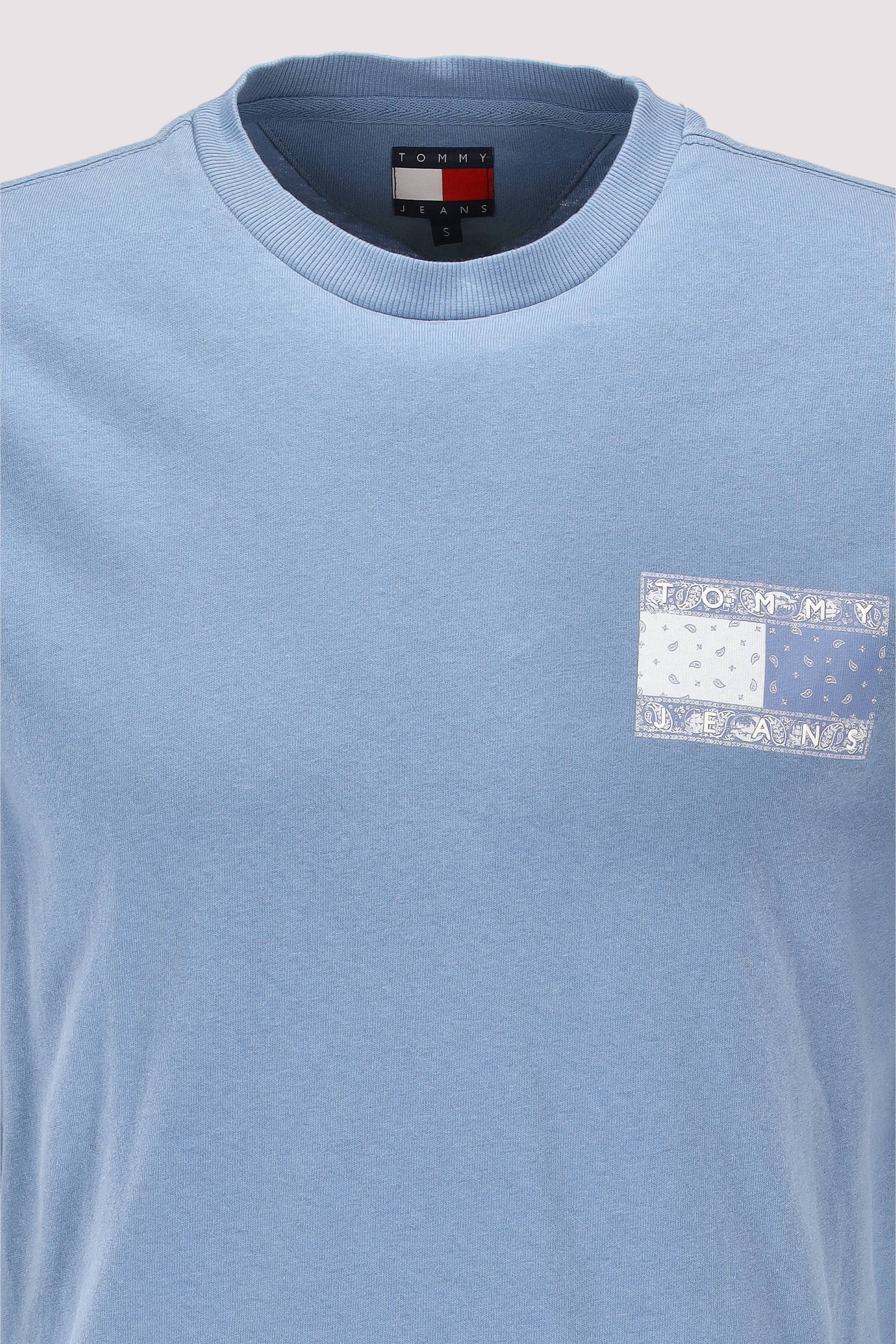 Tommy Jeans - TJM REG PAISLEY FLAG TEE EXT