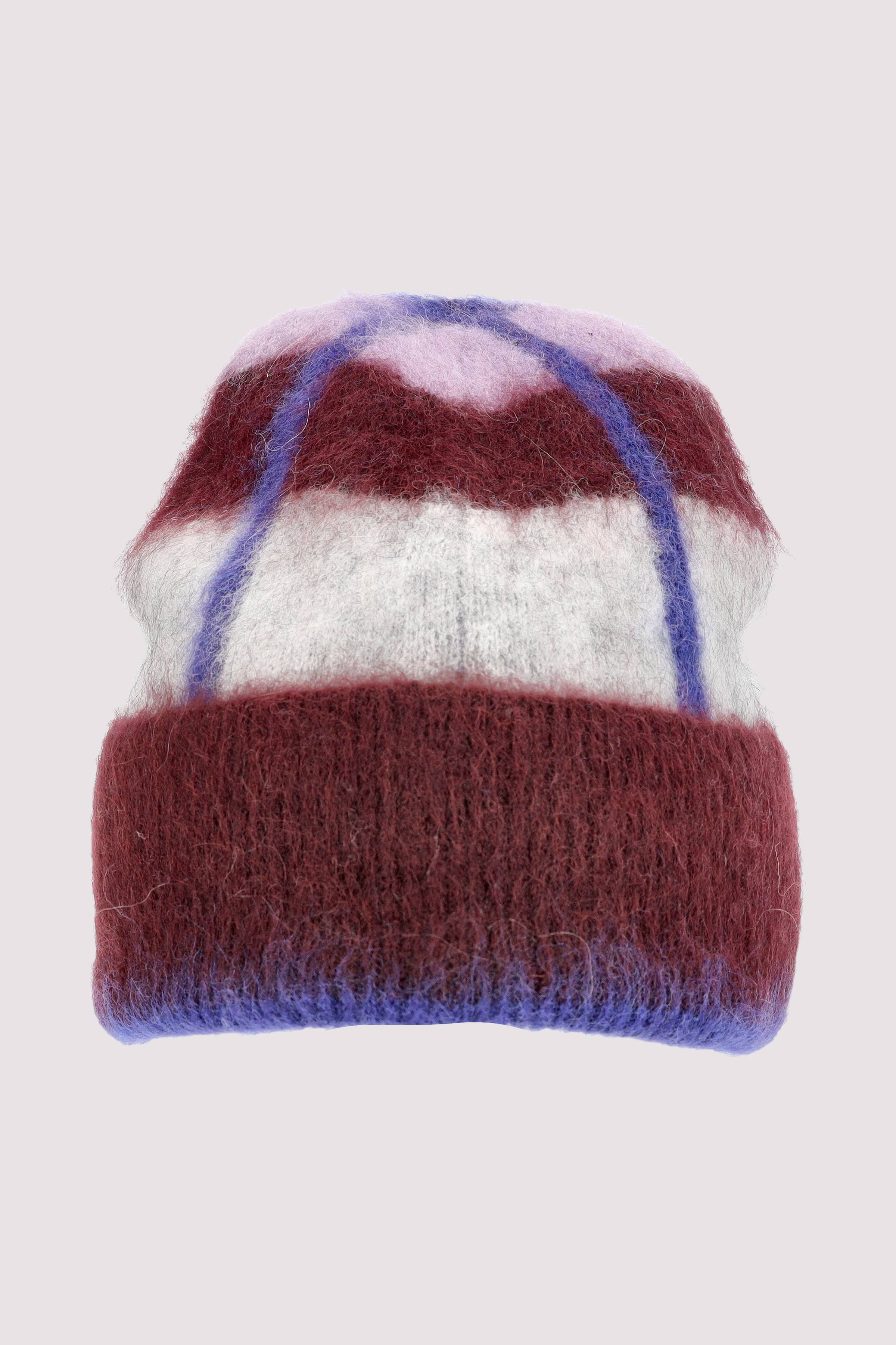 Marc O'Polo Denim - Marc O'Polo Damenmütze violett wärmend