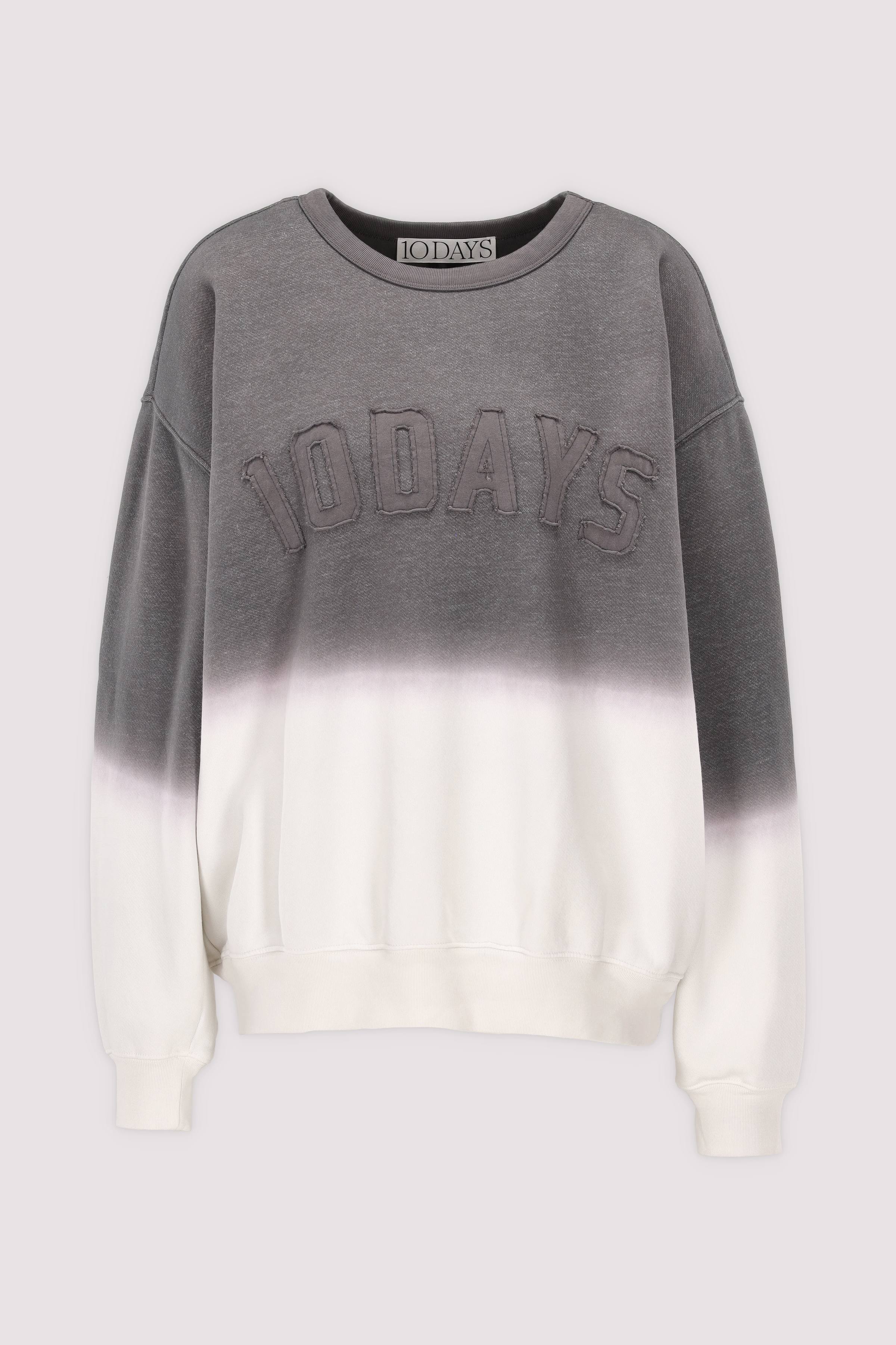statement sweat dip dye