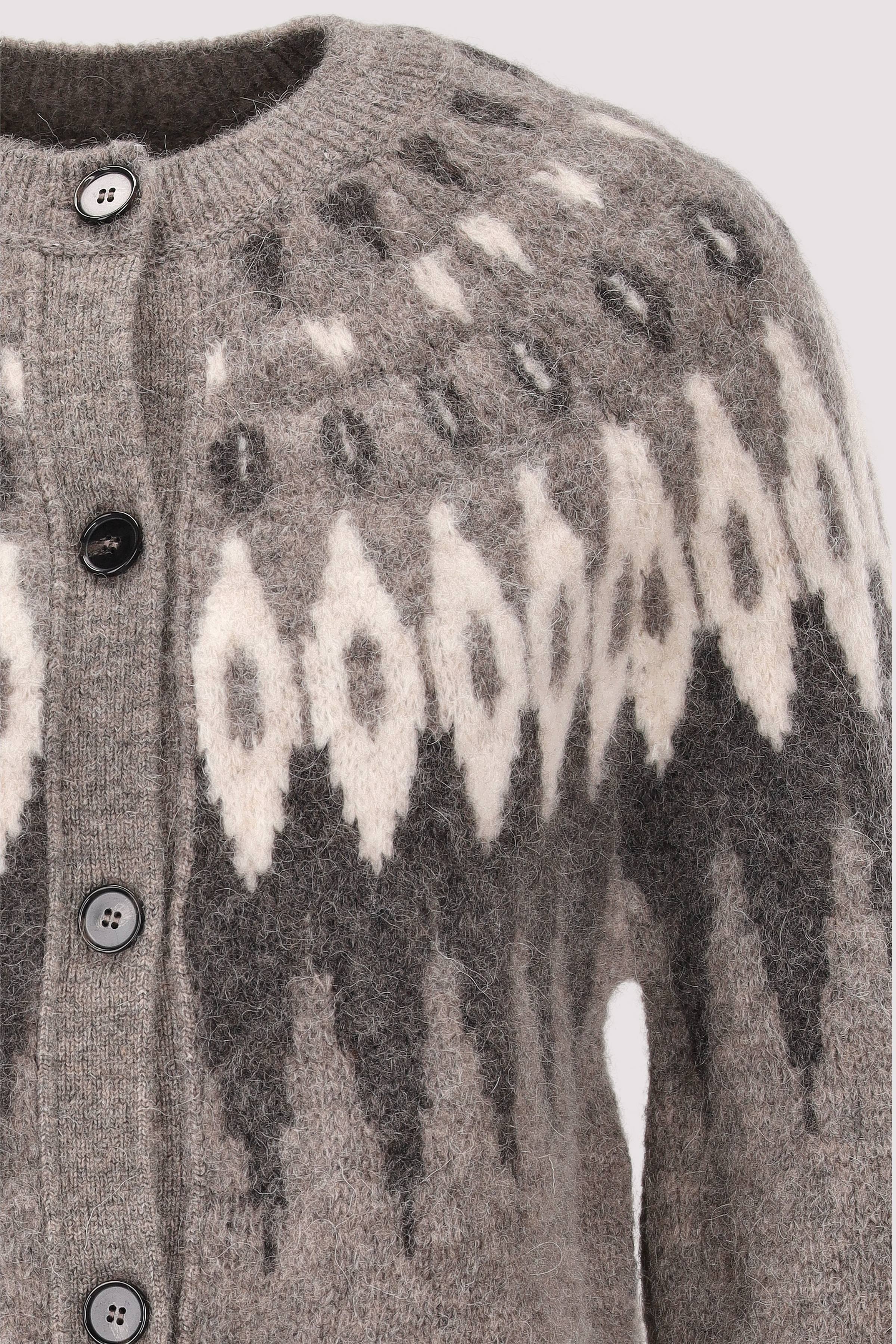 Marc O Polo Casual - Marc O'Polo Strickjacke Alpakawolle