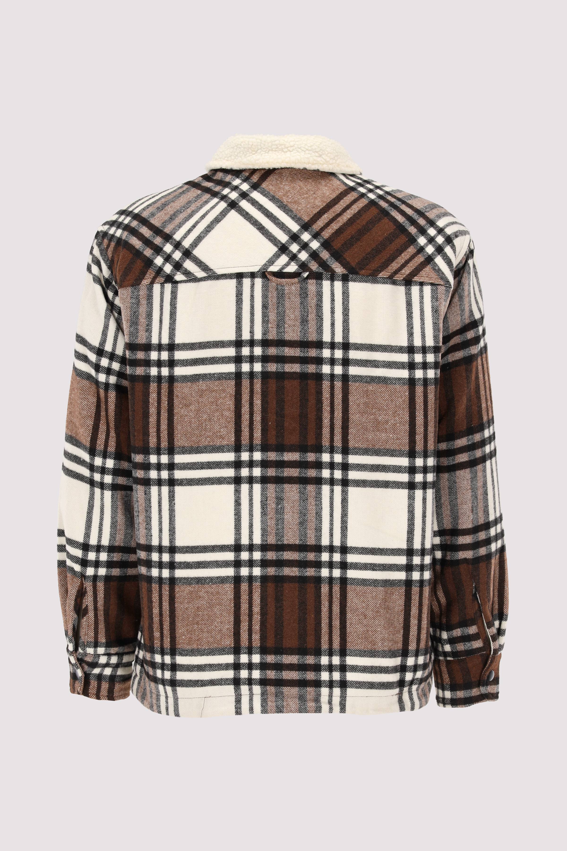 JJZAC TEDDY SHIRT JACKET LS