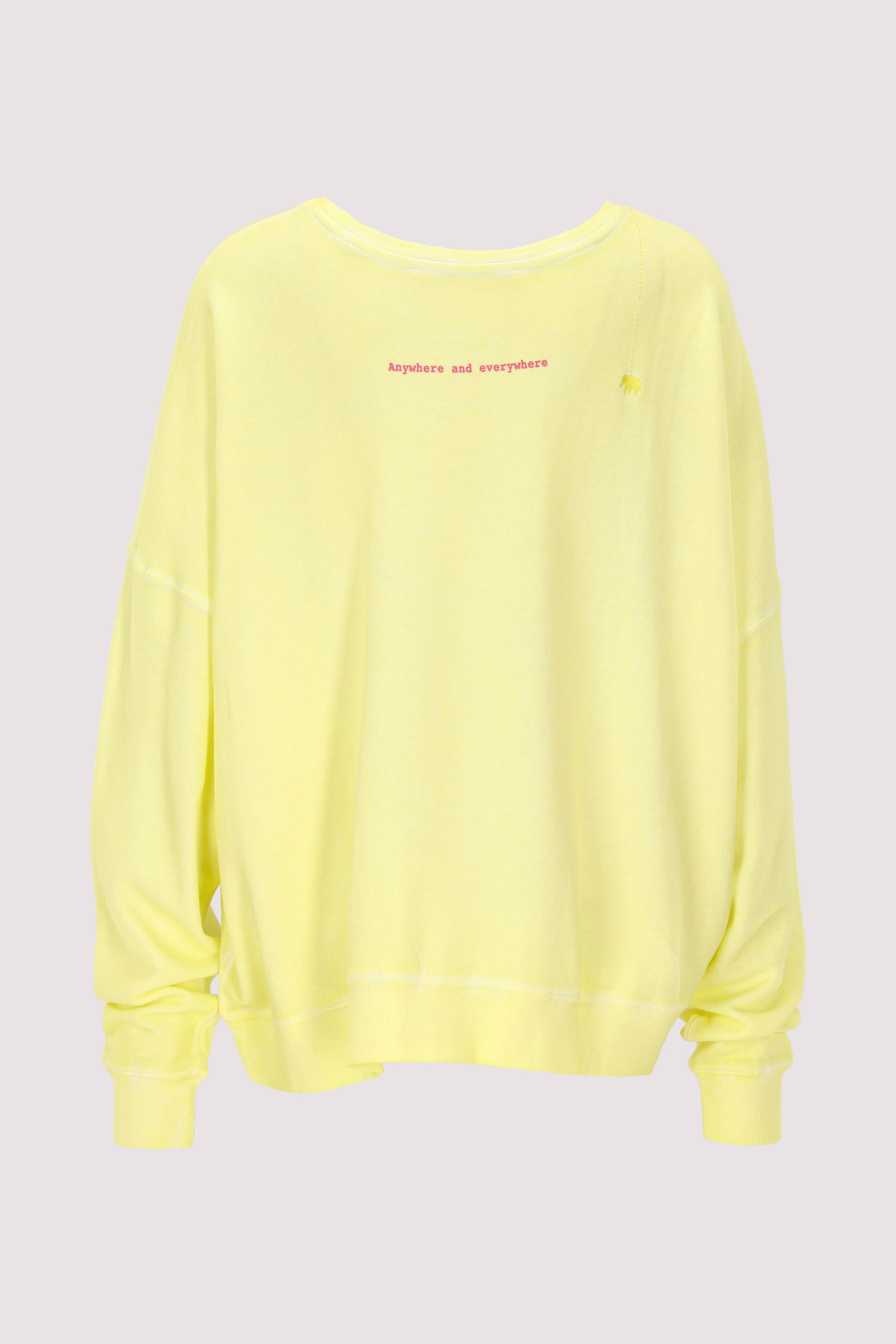 Sweatshirt Moa | Lemon | XS/S | 4255699202860