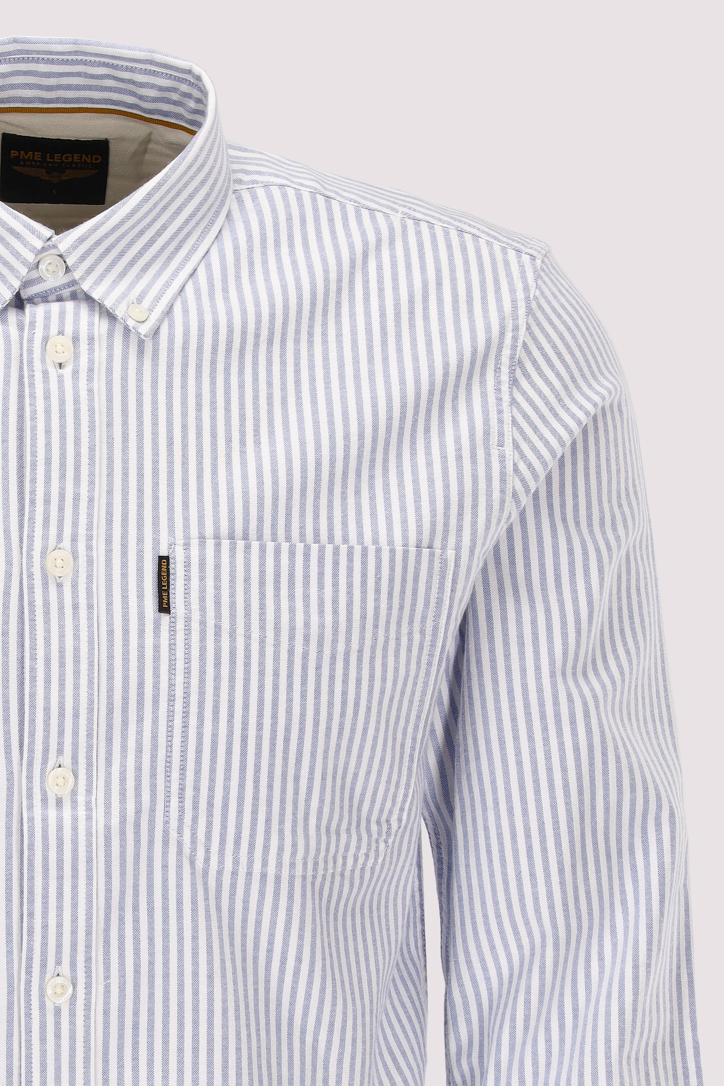 PME Legend - LONG SLEEVE SHIRT Yarn Dyed St