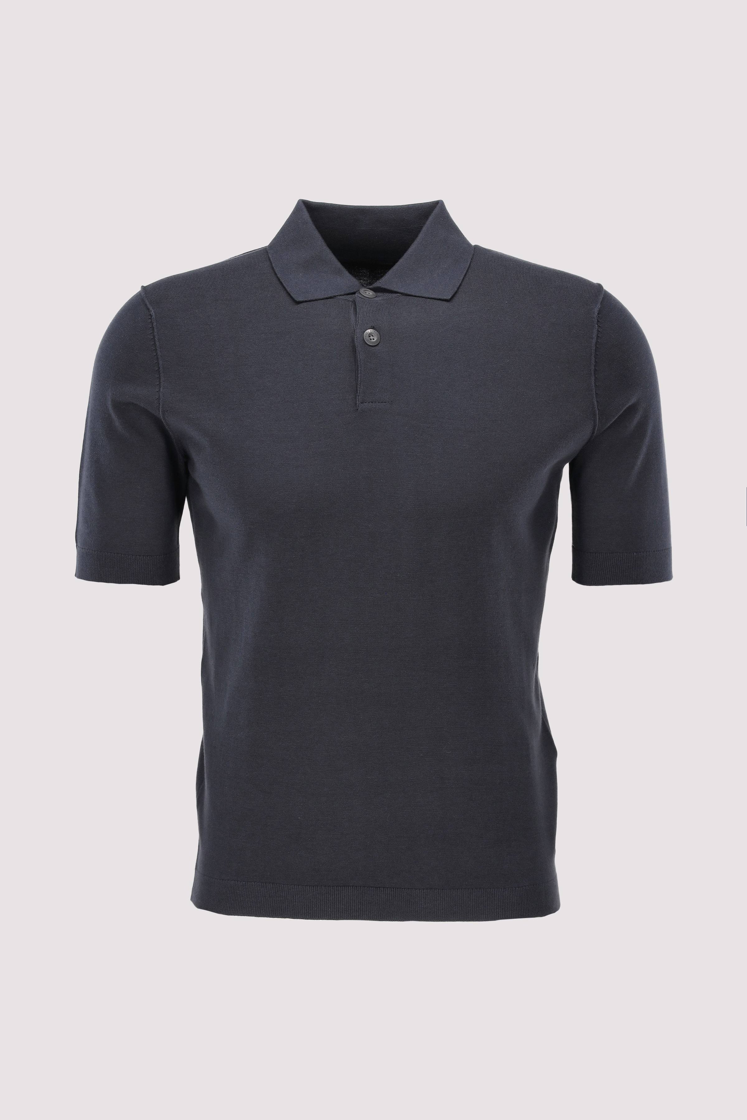 Polo shirt, knitted
