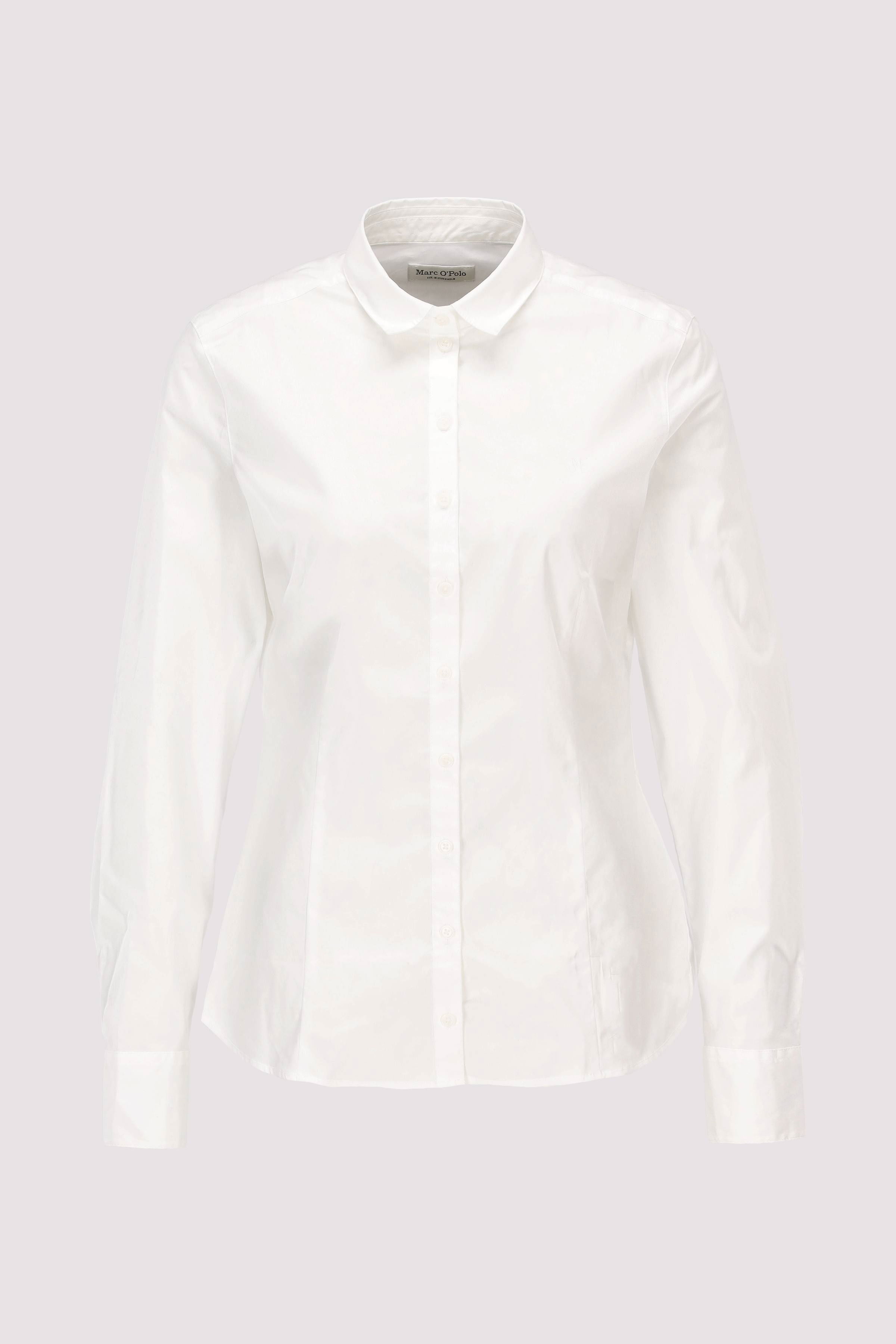 Blouse, kent collar, long slee
