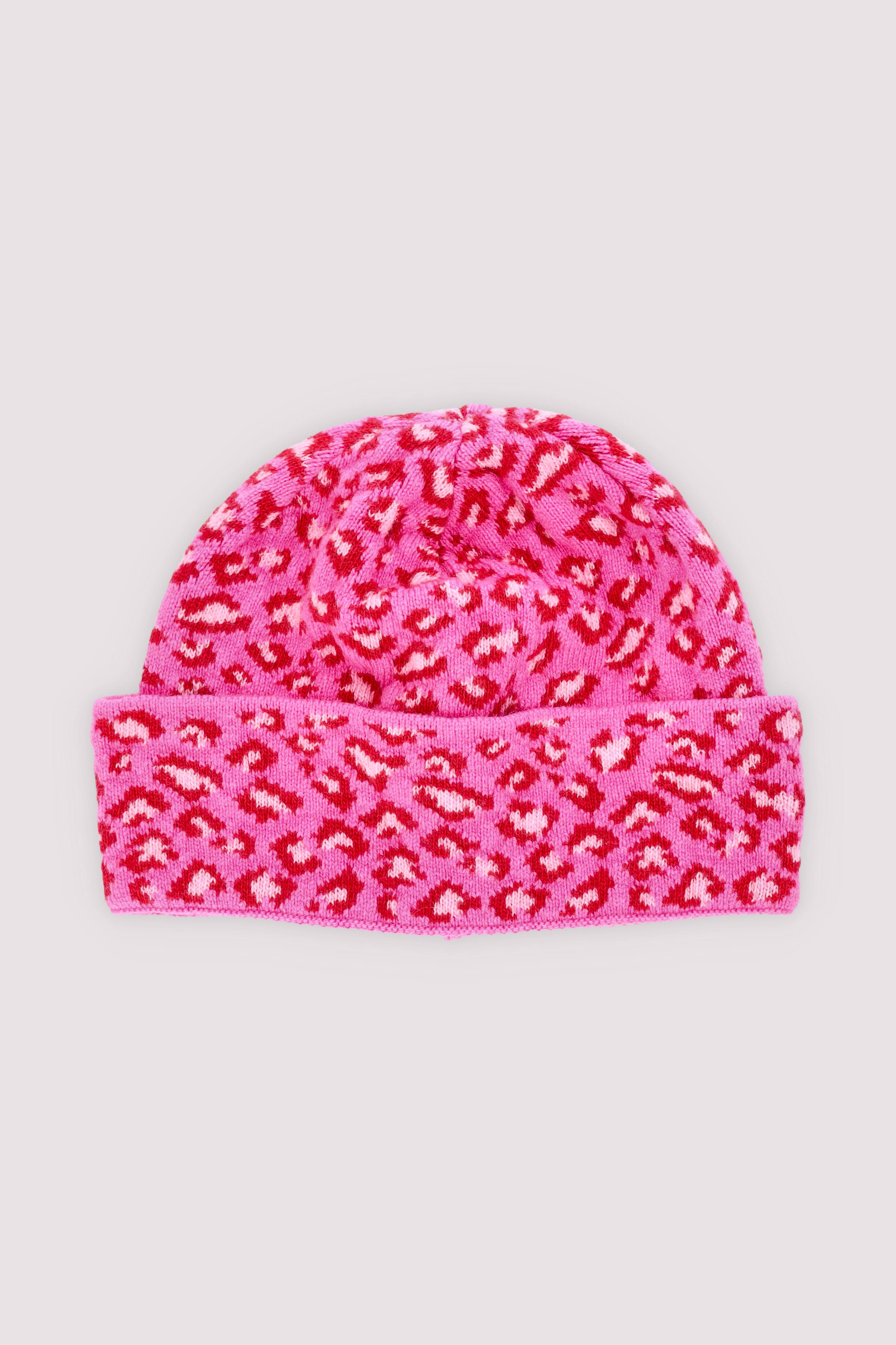 Unio Hamburg kuschelige Mütze pink
