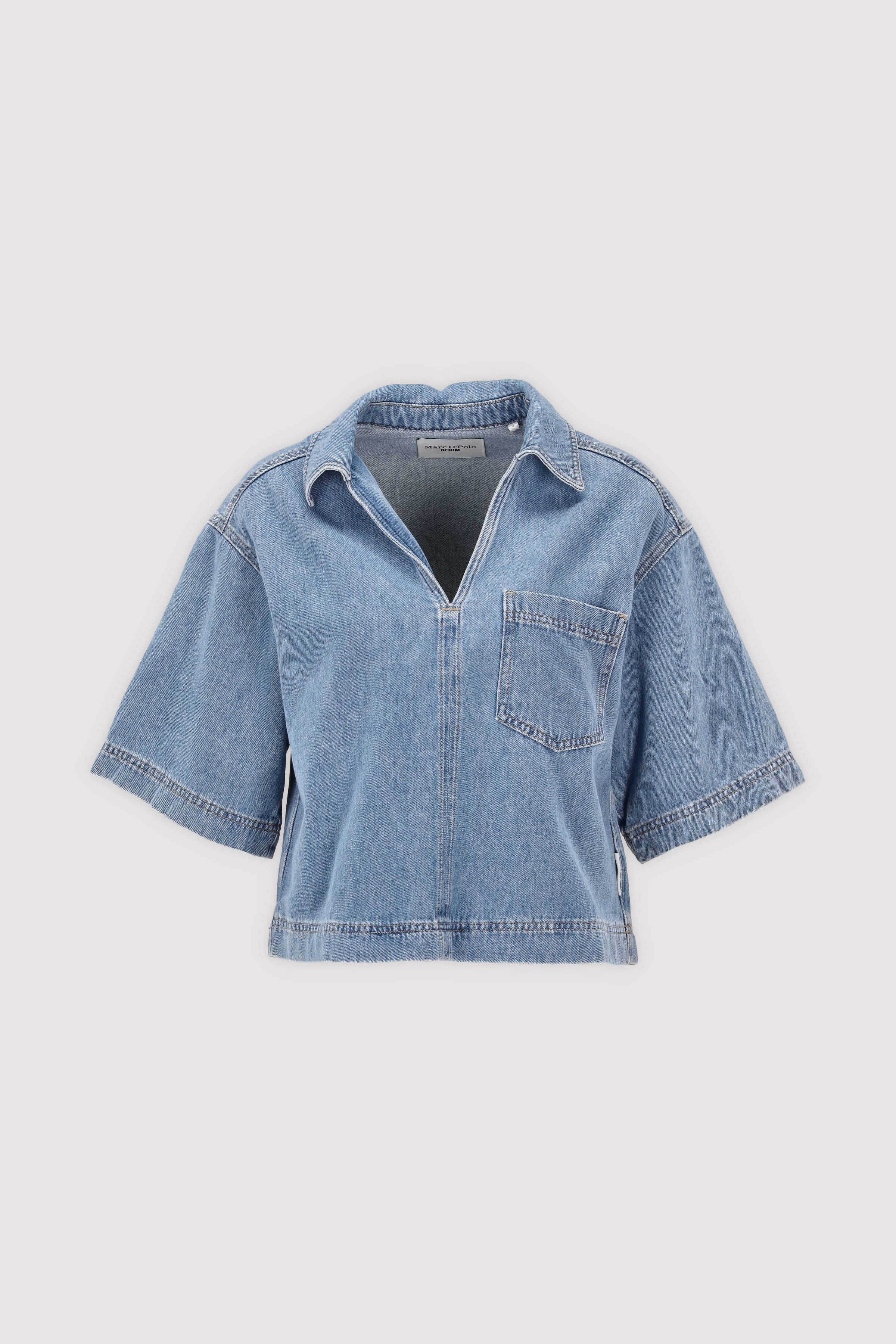 Denim Blouses Shortsleeve, Ken