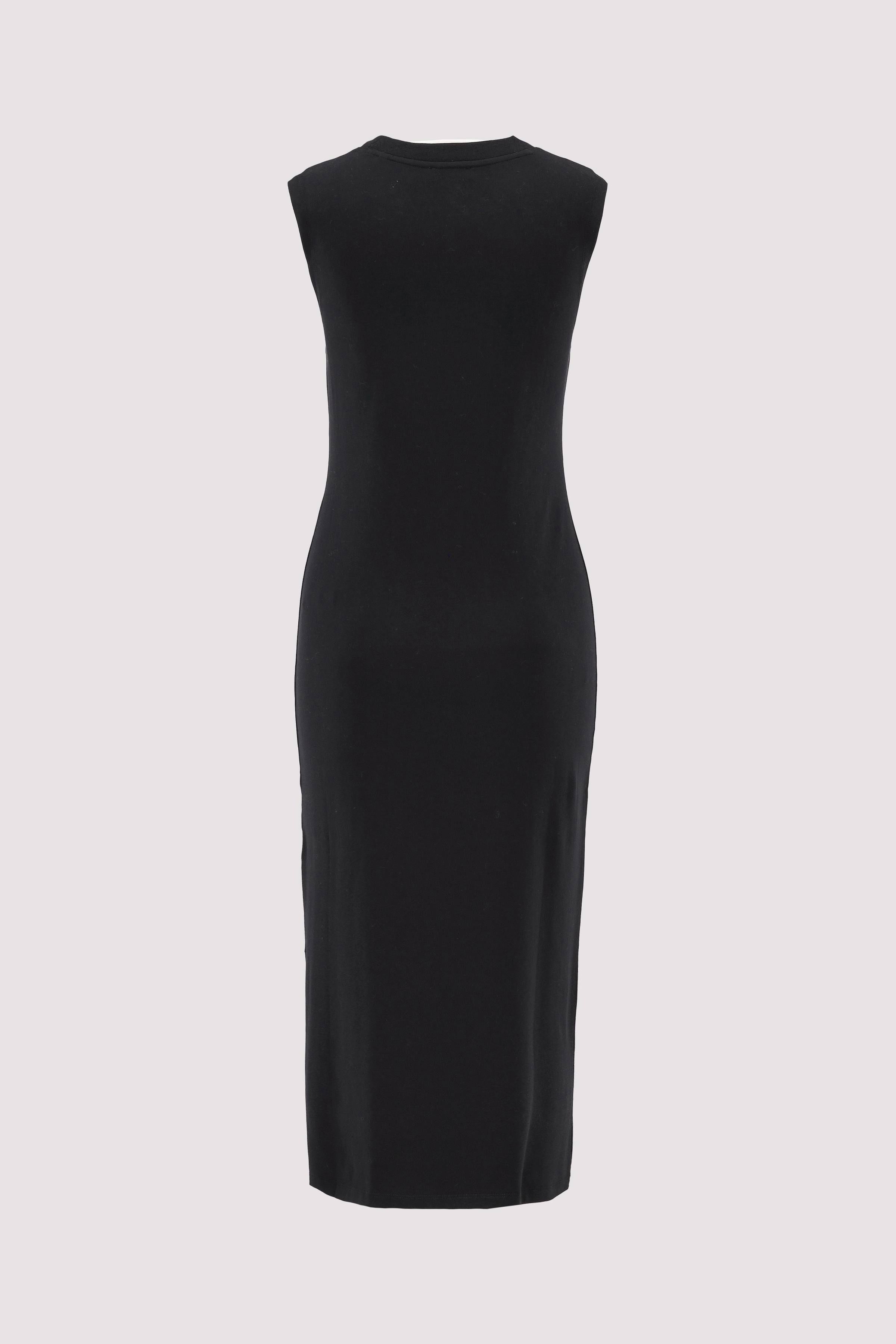Jersey dress, round-neck, slee