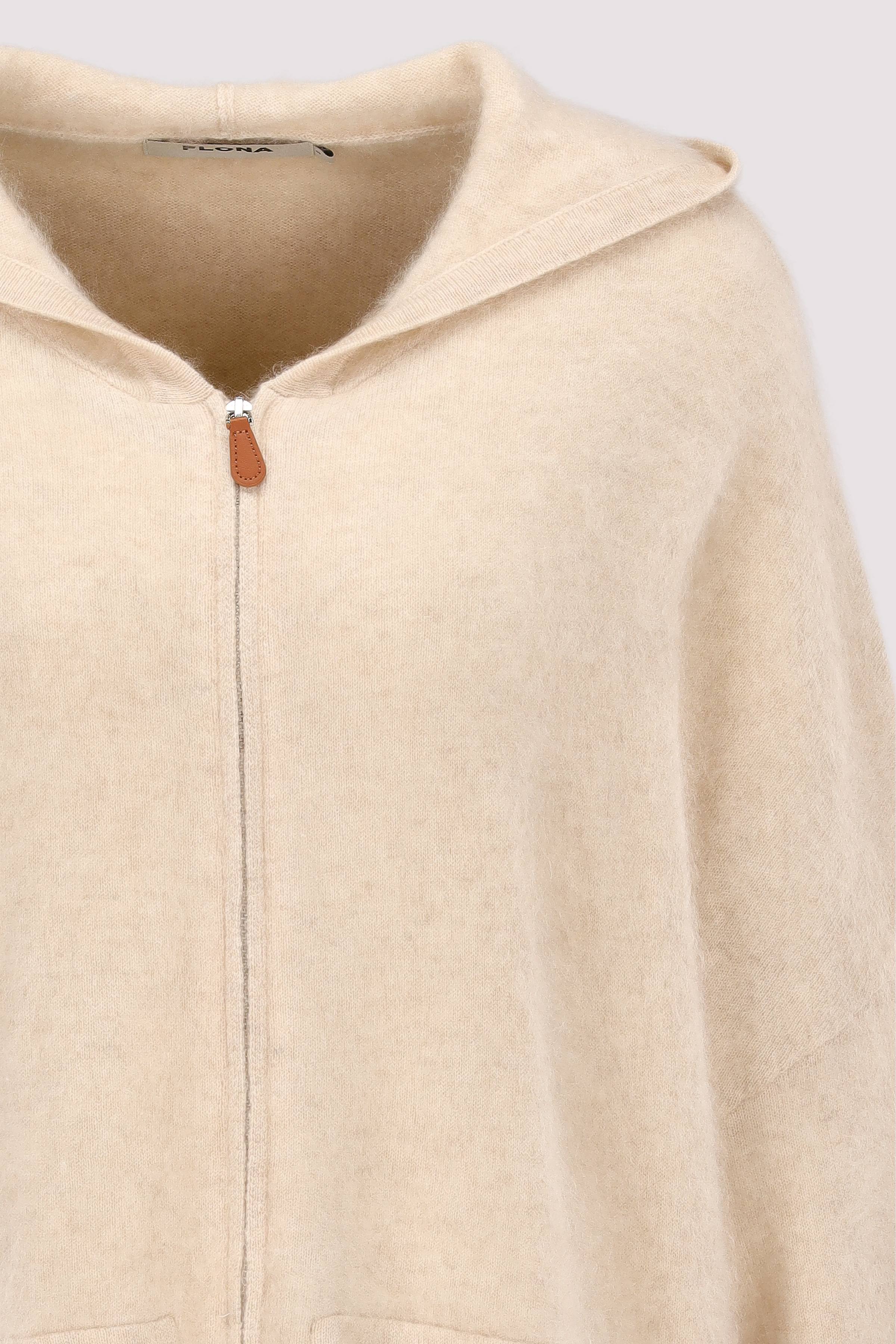 Flona - Hoodie Zip Fluffy
