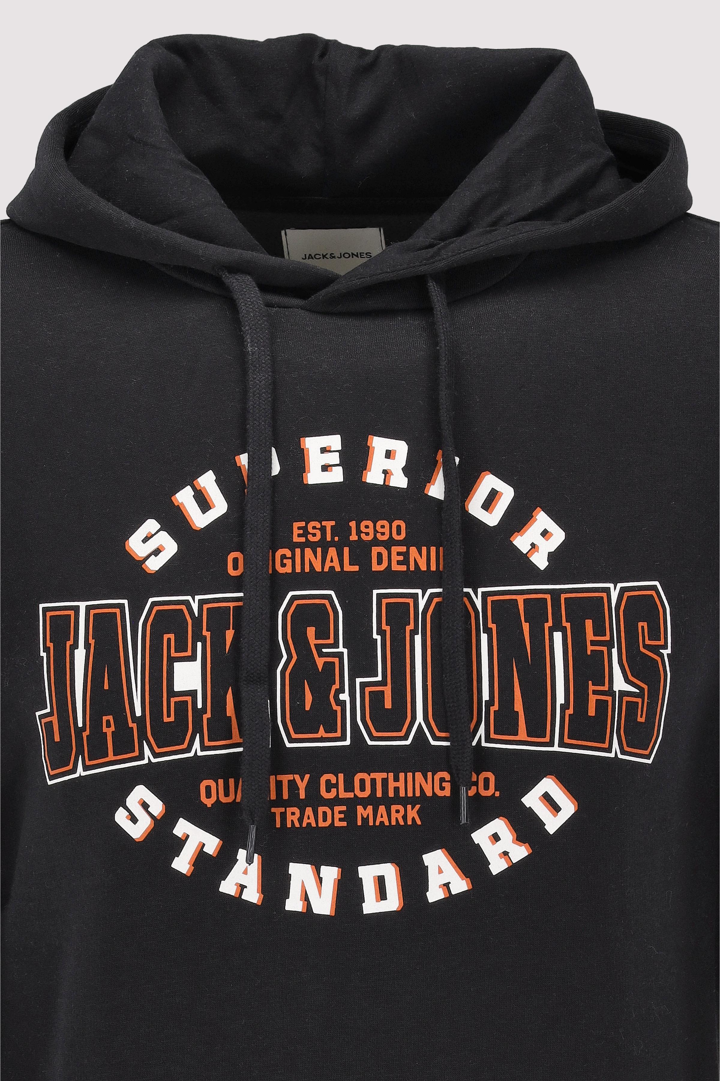 Jack and Jones - JJELOGO SWEAT HOOD 2 COL 24/25 Jack and Jones - JJELOGO SWEAT HOOD 2 COL 24/25