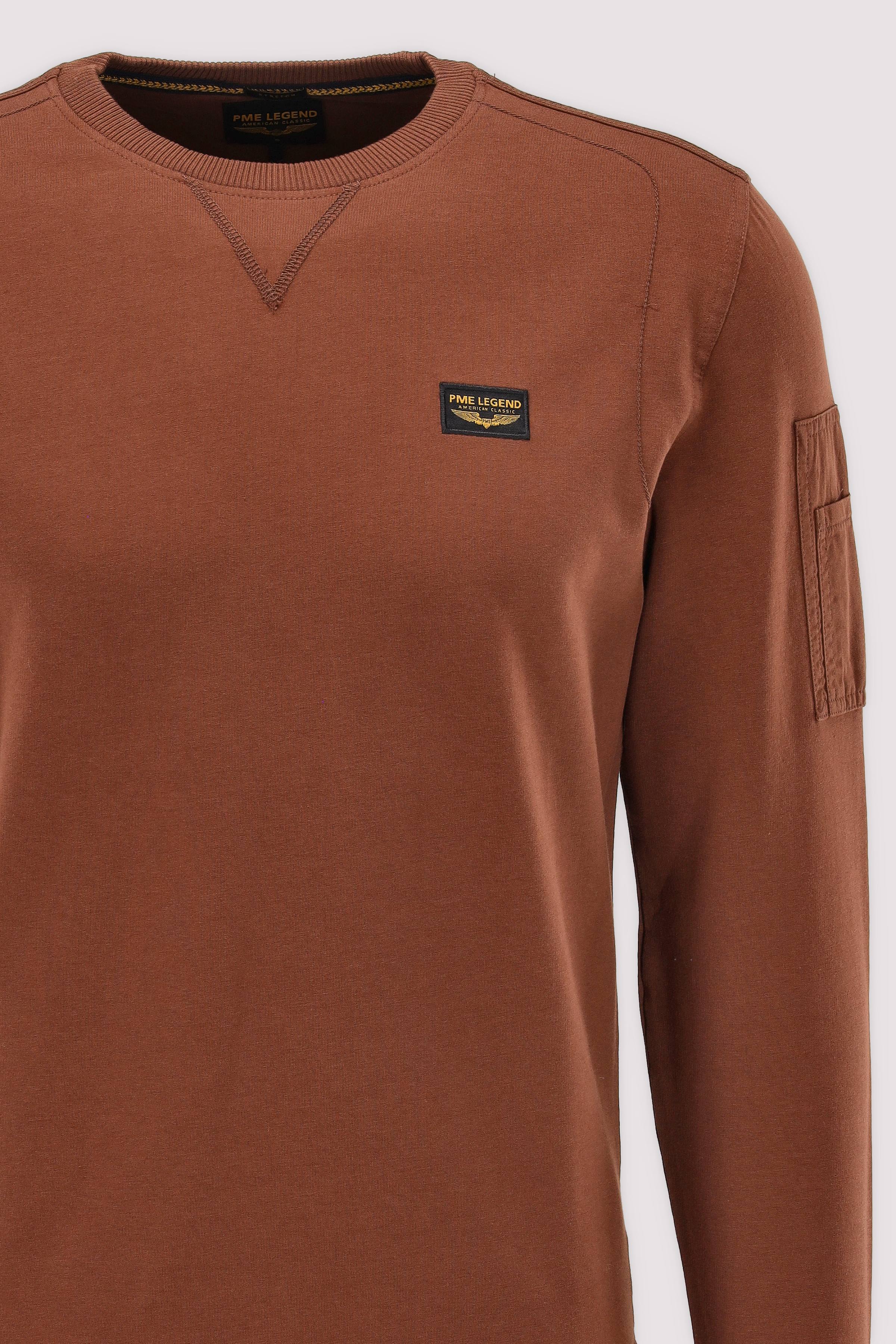 PME Legend - PME Legend Cappuccino Sweatshirt Komfort