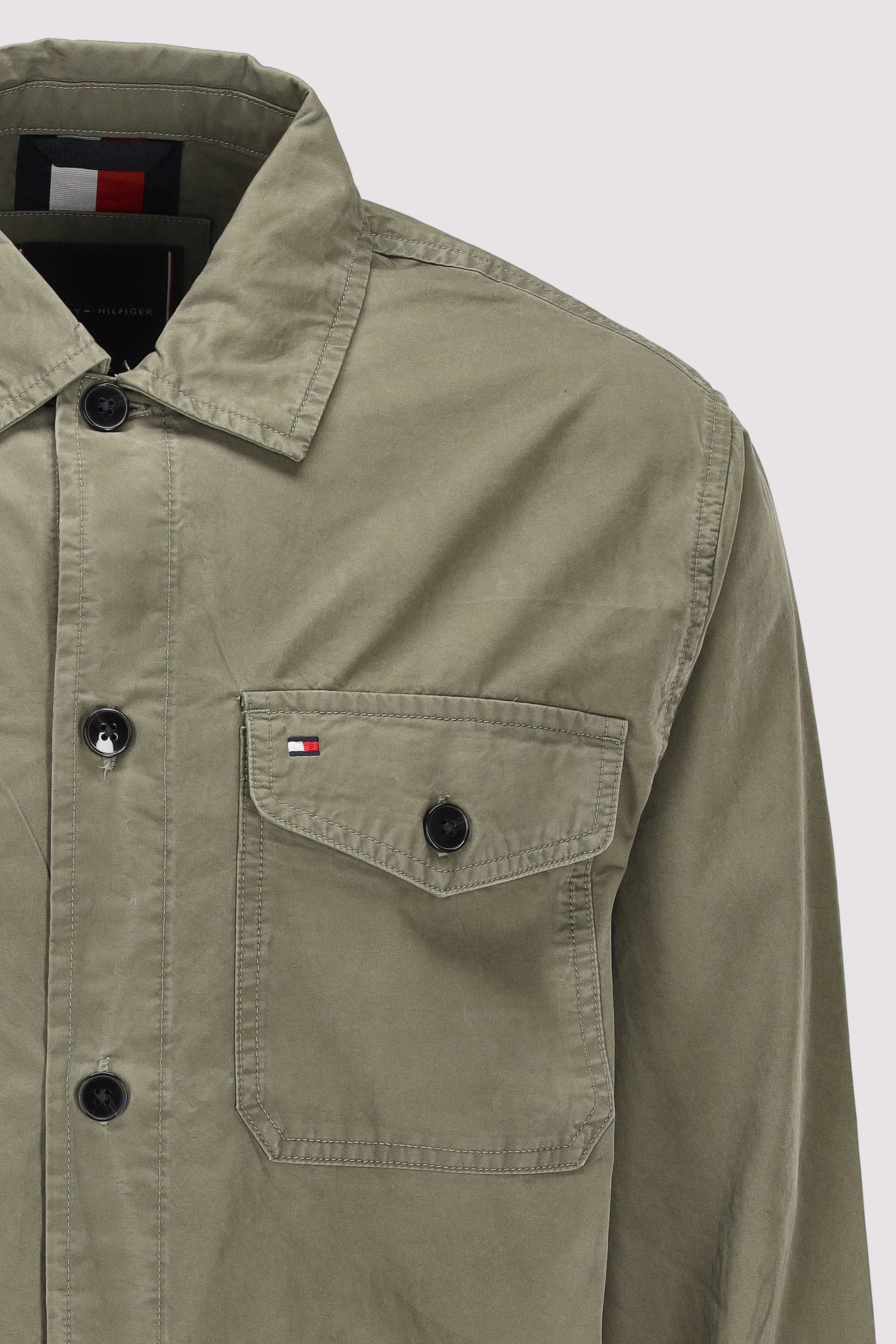 Tommy Hilfiger - COTTON TWILL SHIRT JACKET