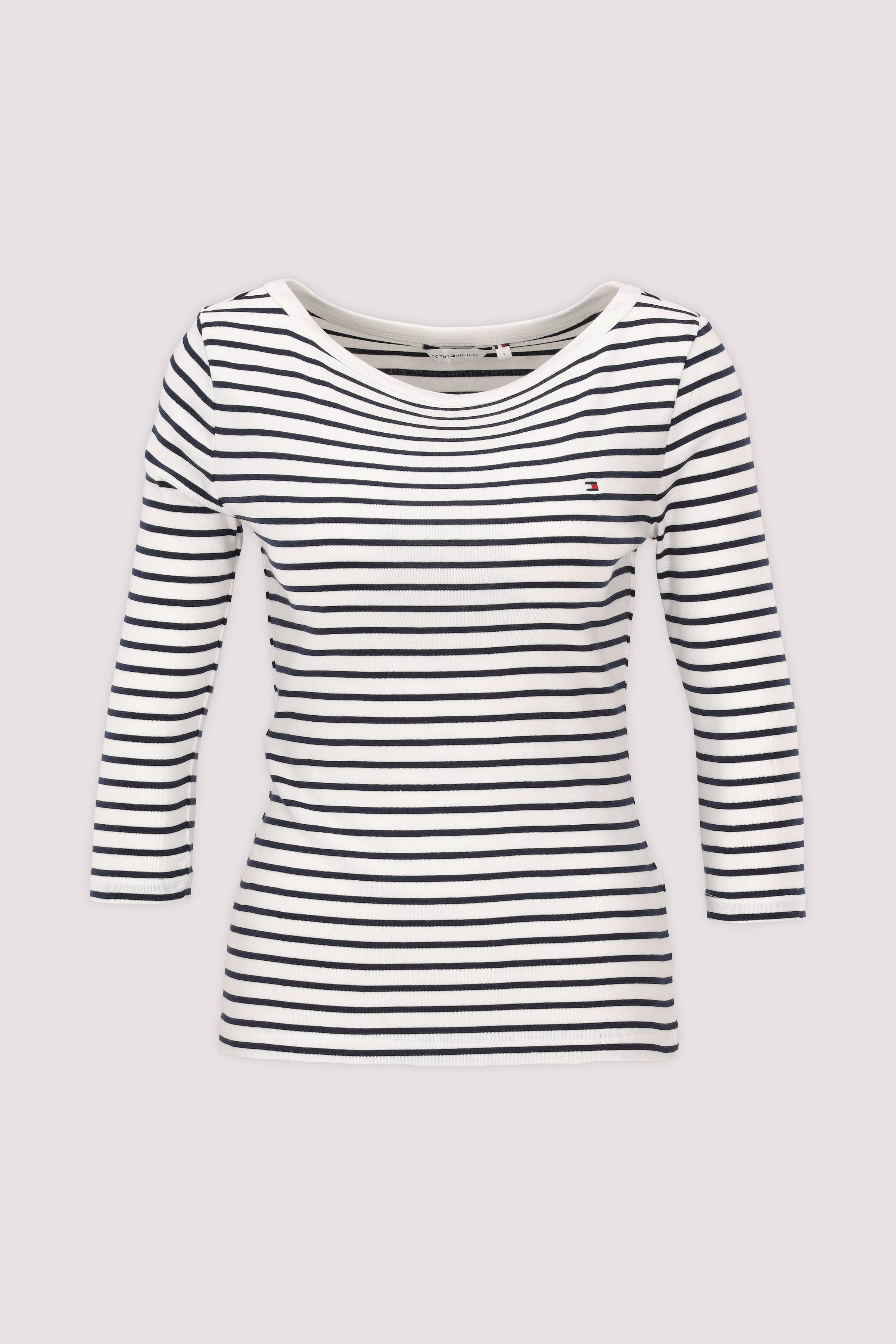 Tommy Hilfiger Damen Longsleeve Blau