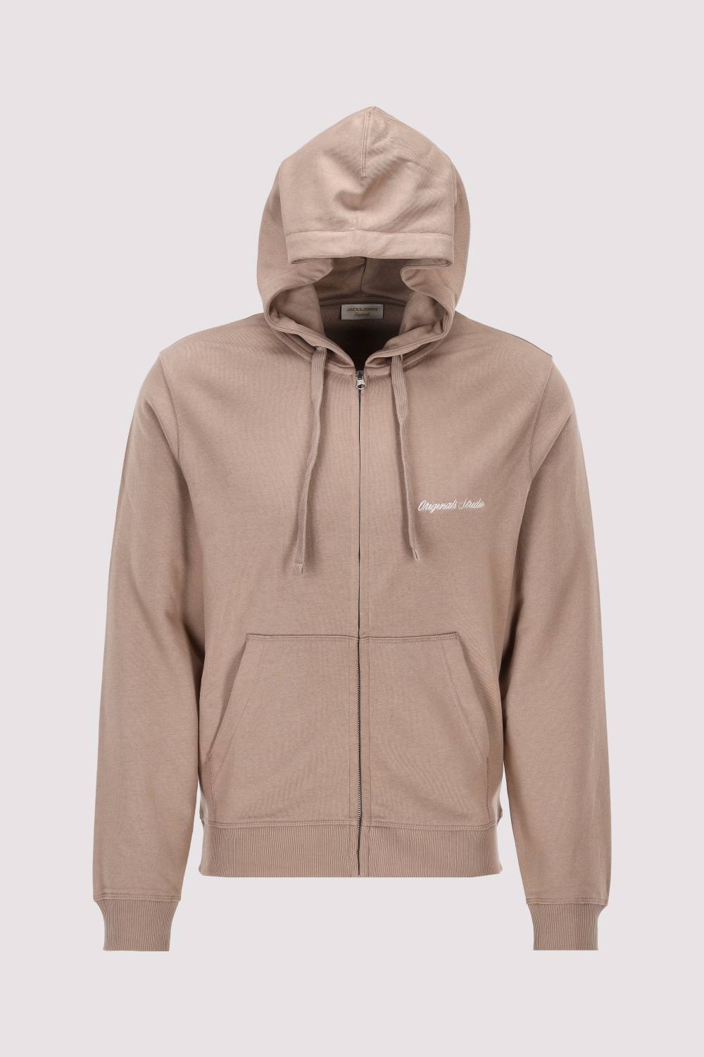 Jack and Jones - JORNORREBRO EMB SWEAT ZIP HOOD
