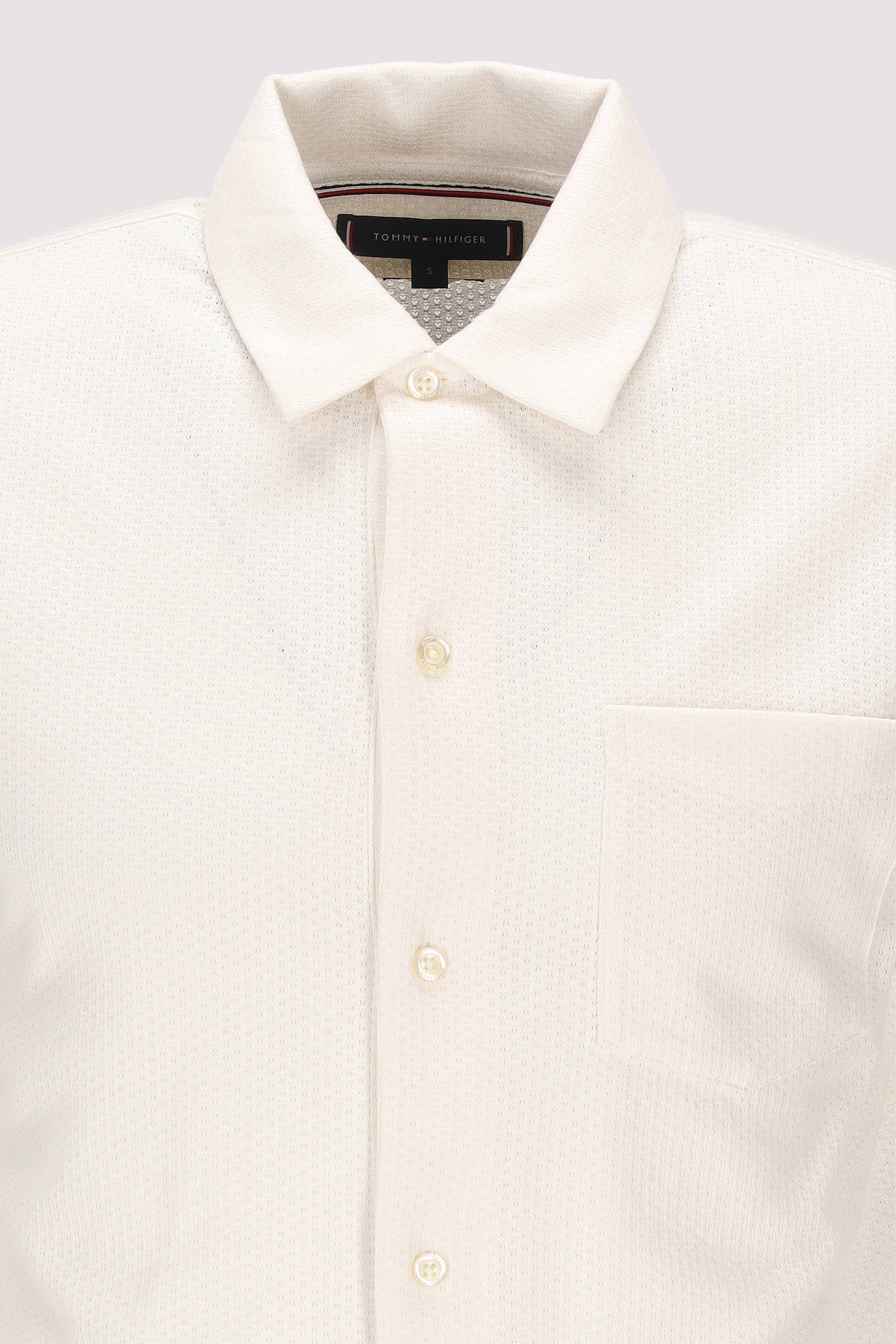 Tommy Hilfiger - OPEN KNIT FULL PLACKET REG POL Tommy Hilfiger - OPEN KNIT FULL PLACKET REG POL