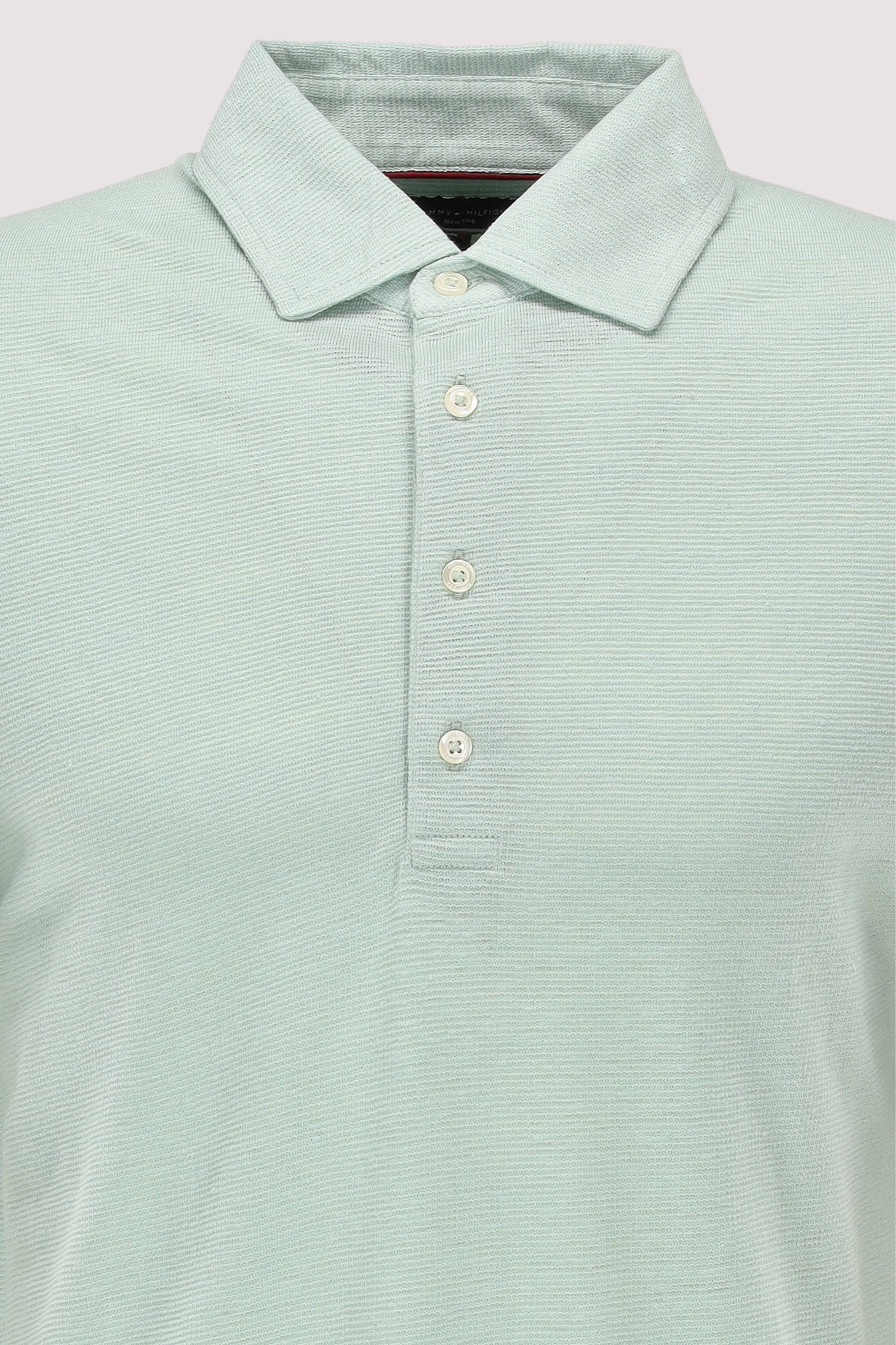 Tommy Hilfiger - Tommy Hilfiger Poloshirt aus Leinenmix