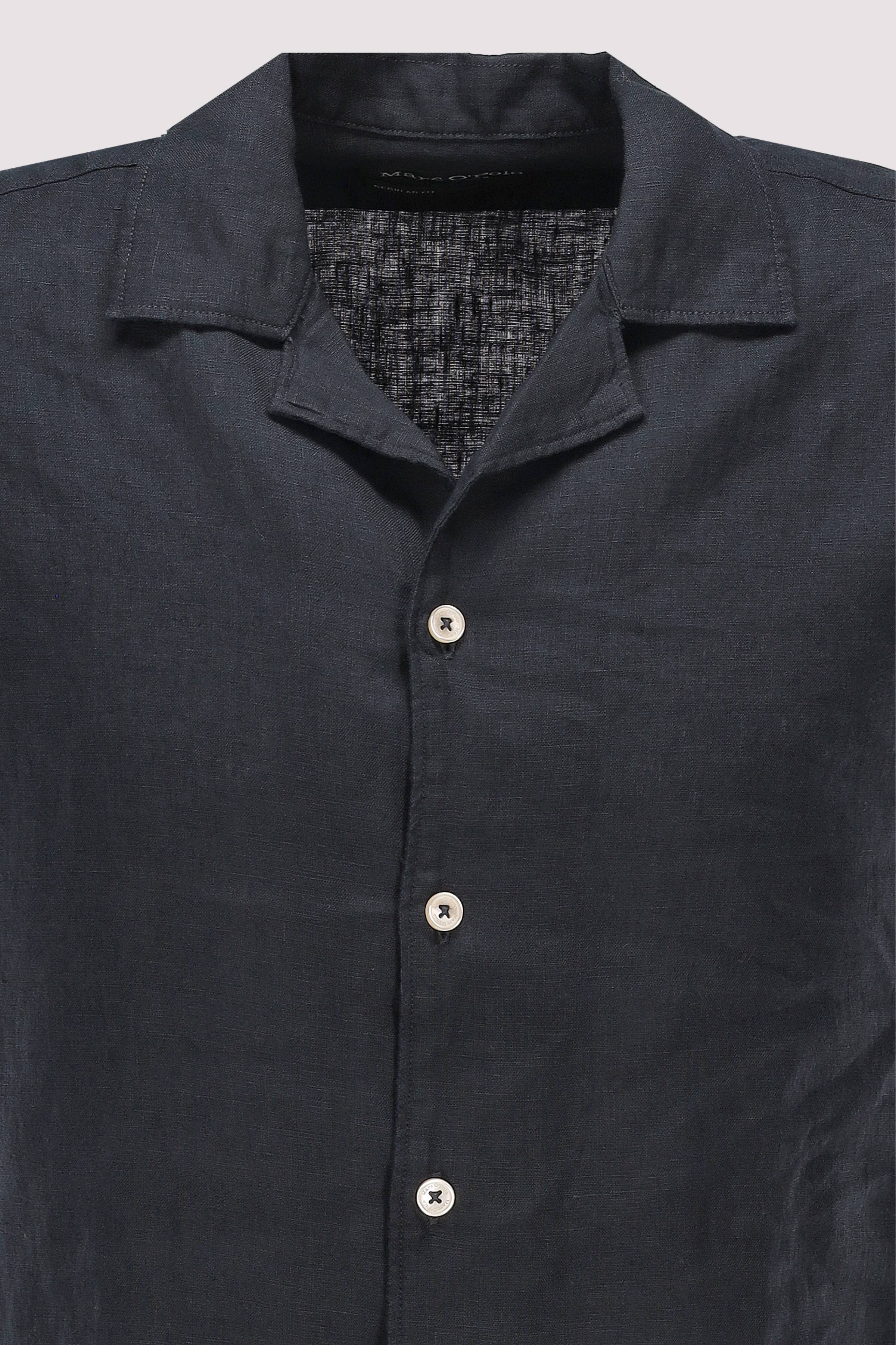 Marc O´Polo International - Camp collar, short sleeves, sl
