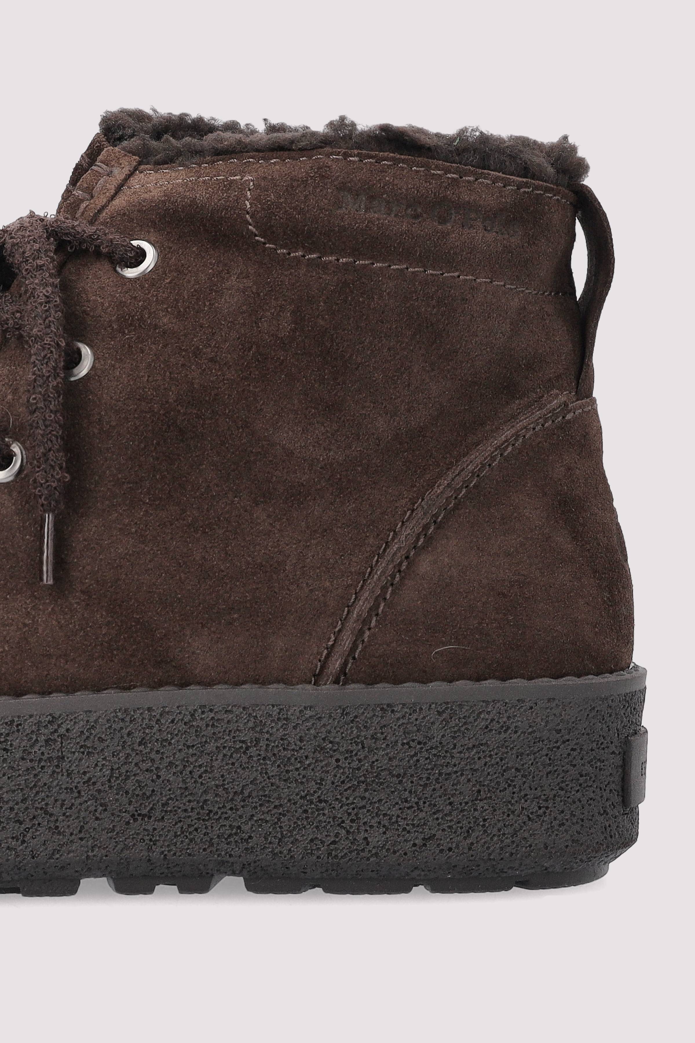 Leather Lace Up Booties