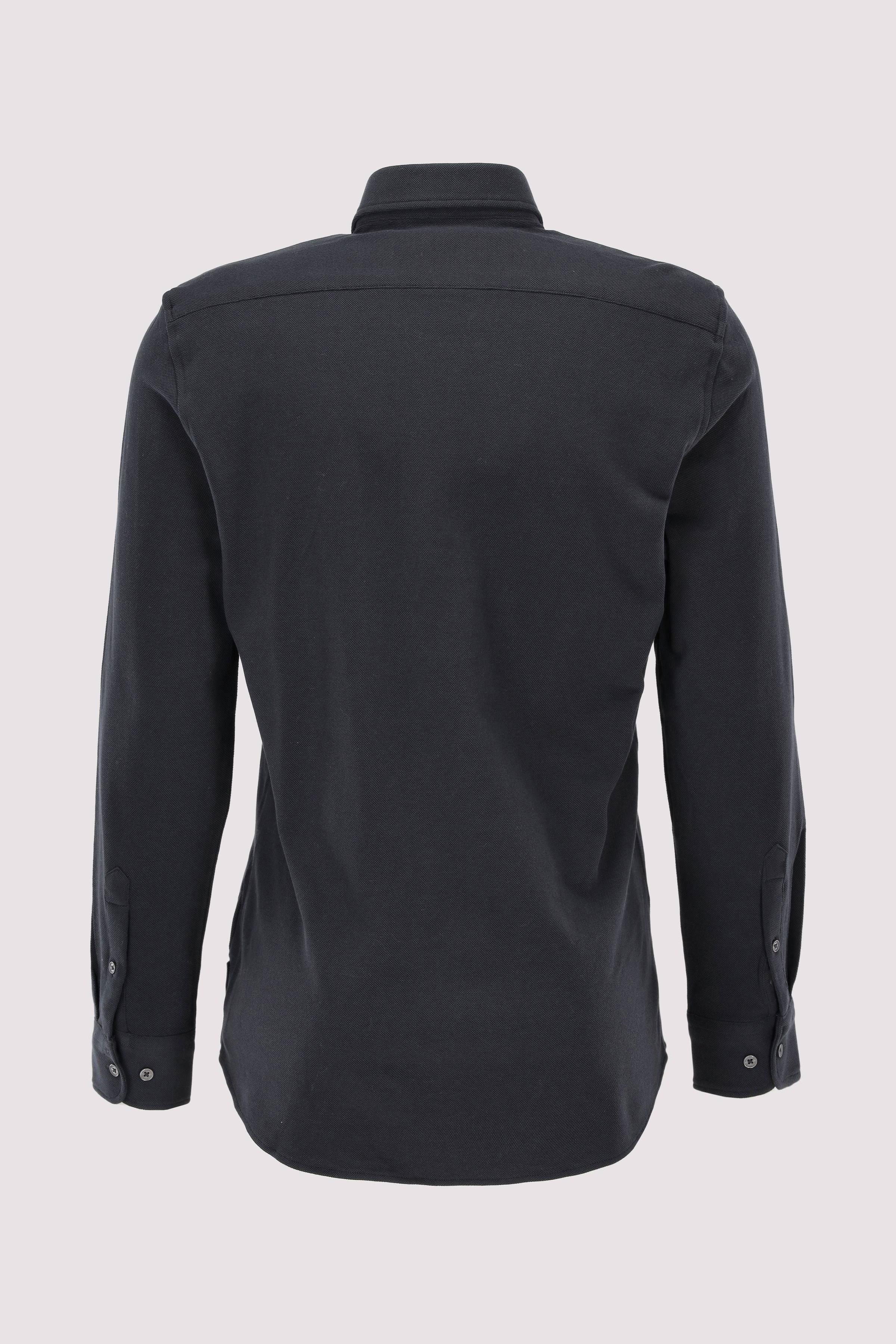 Spread collar, long sleeve, ro