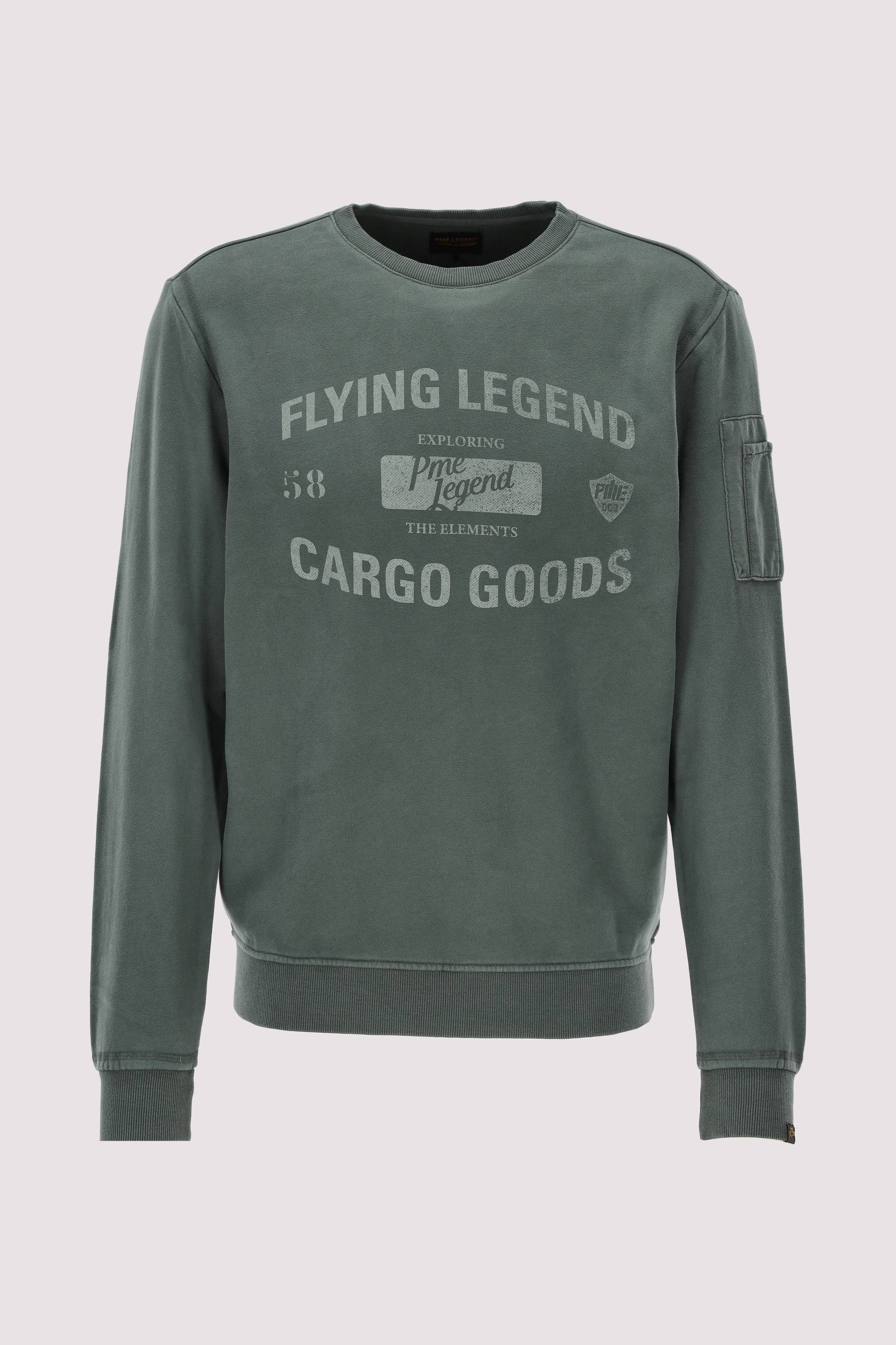 Crewneck peach fleece gd