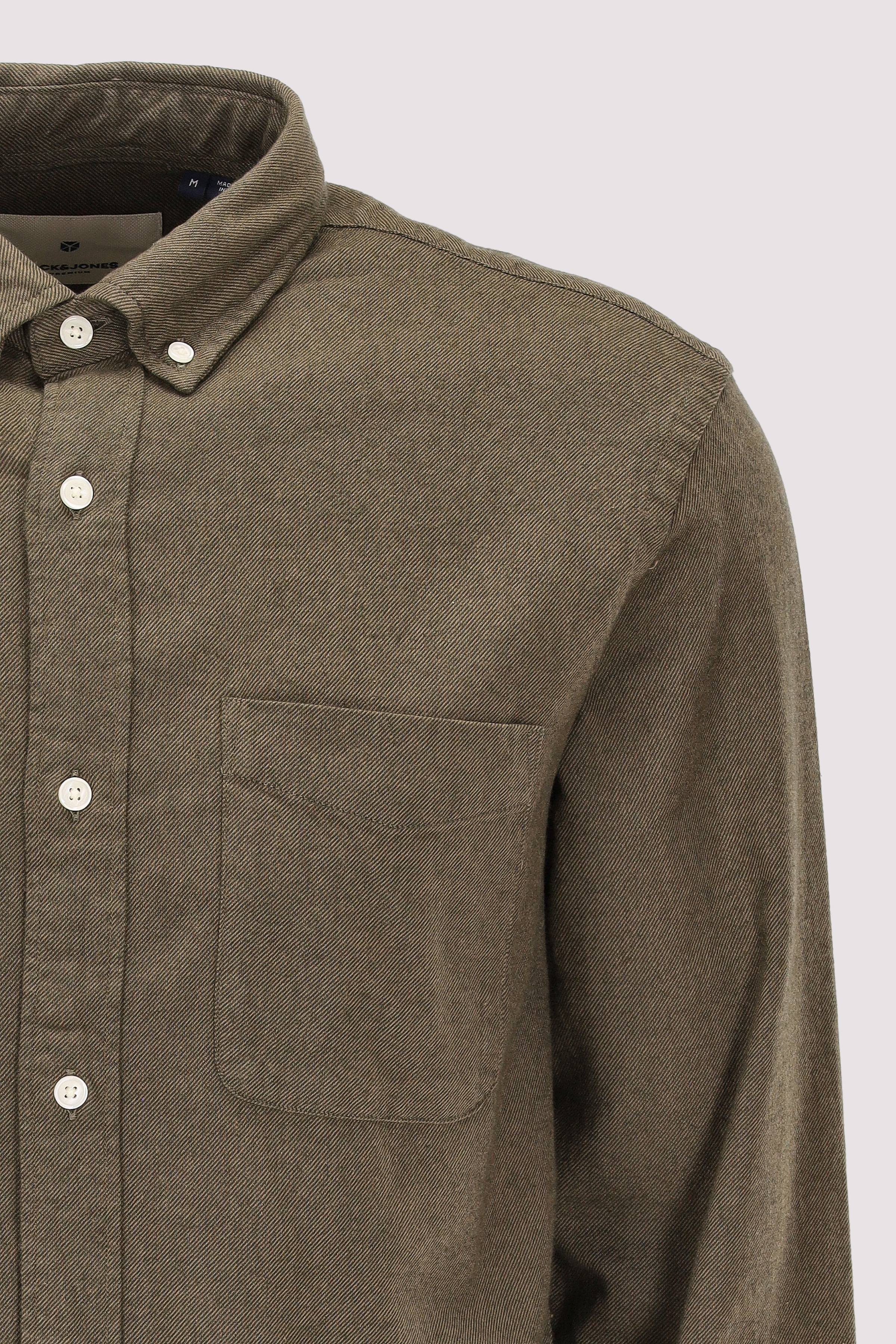 Jack and Jones - JPRBLUBROOK TWILL SOLID L/S SH