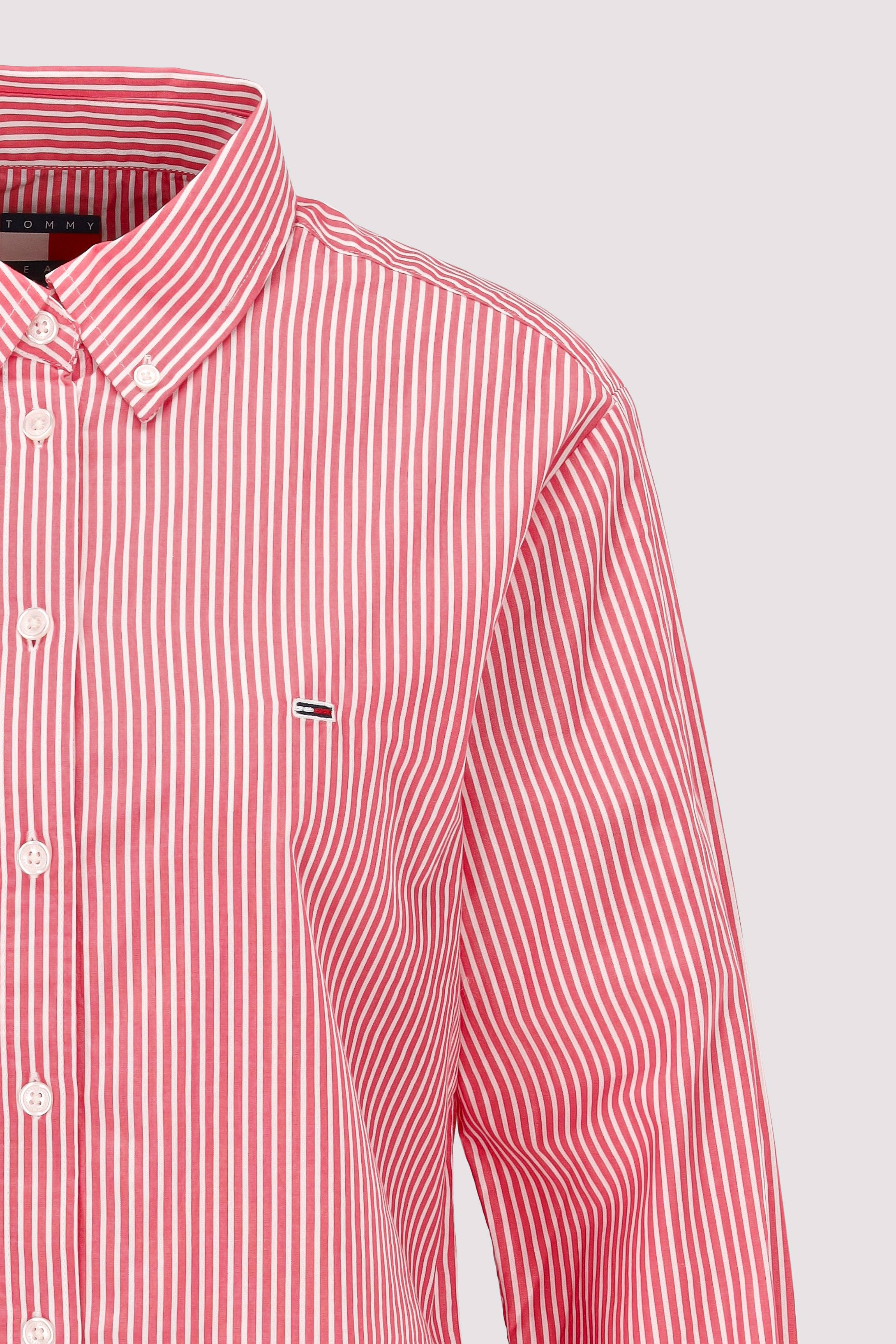Tommy Jeans - TJW REG PINSTRIPE POPLIN SHIRT Tommy Jeans - TJW REG PINSTRIPE POPLIN SHIRT