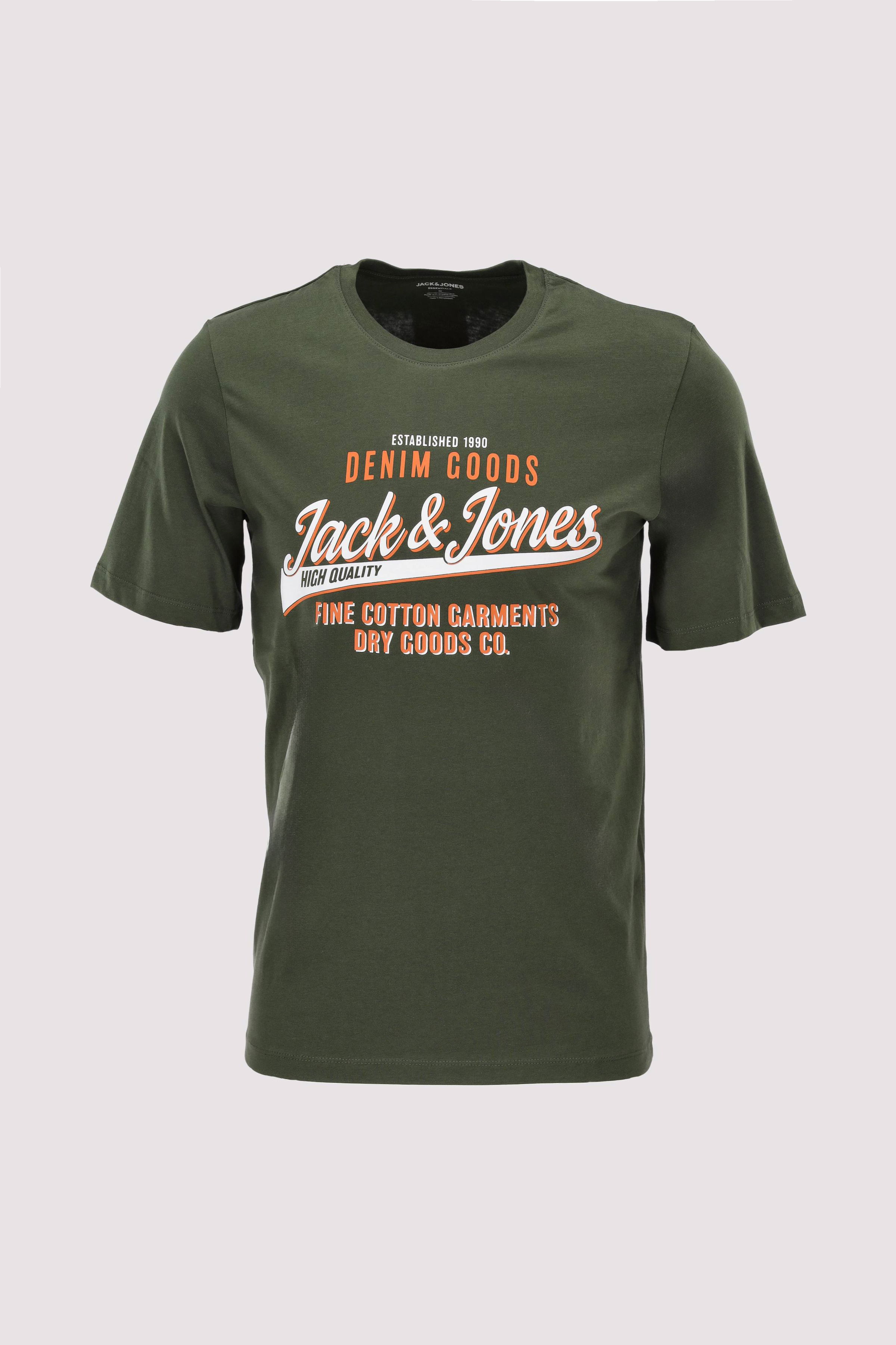 Jack and Jones - JJELOGO TEE SS O-NECK 2 COL AW Jack and Jones - JJELOGO TEE SS O-NECK 2 COL AW