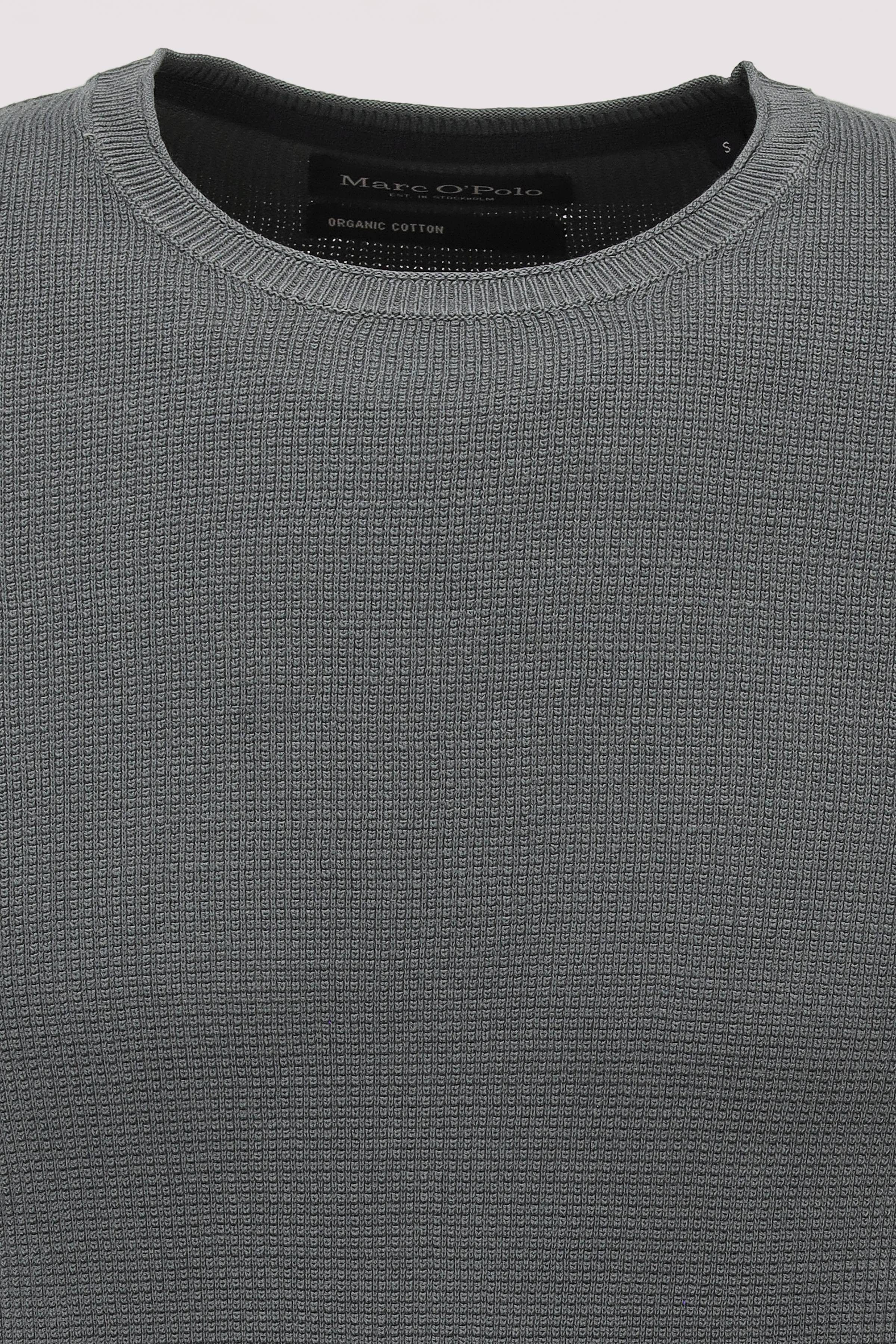 Marc O Polo Casual - Marc O'Polo Pullover Baumwolle Mangrove